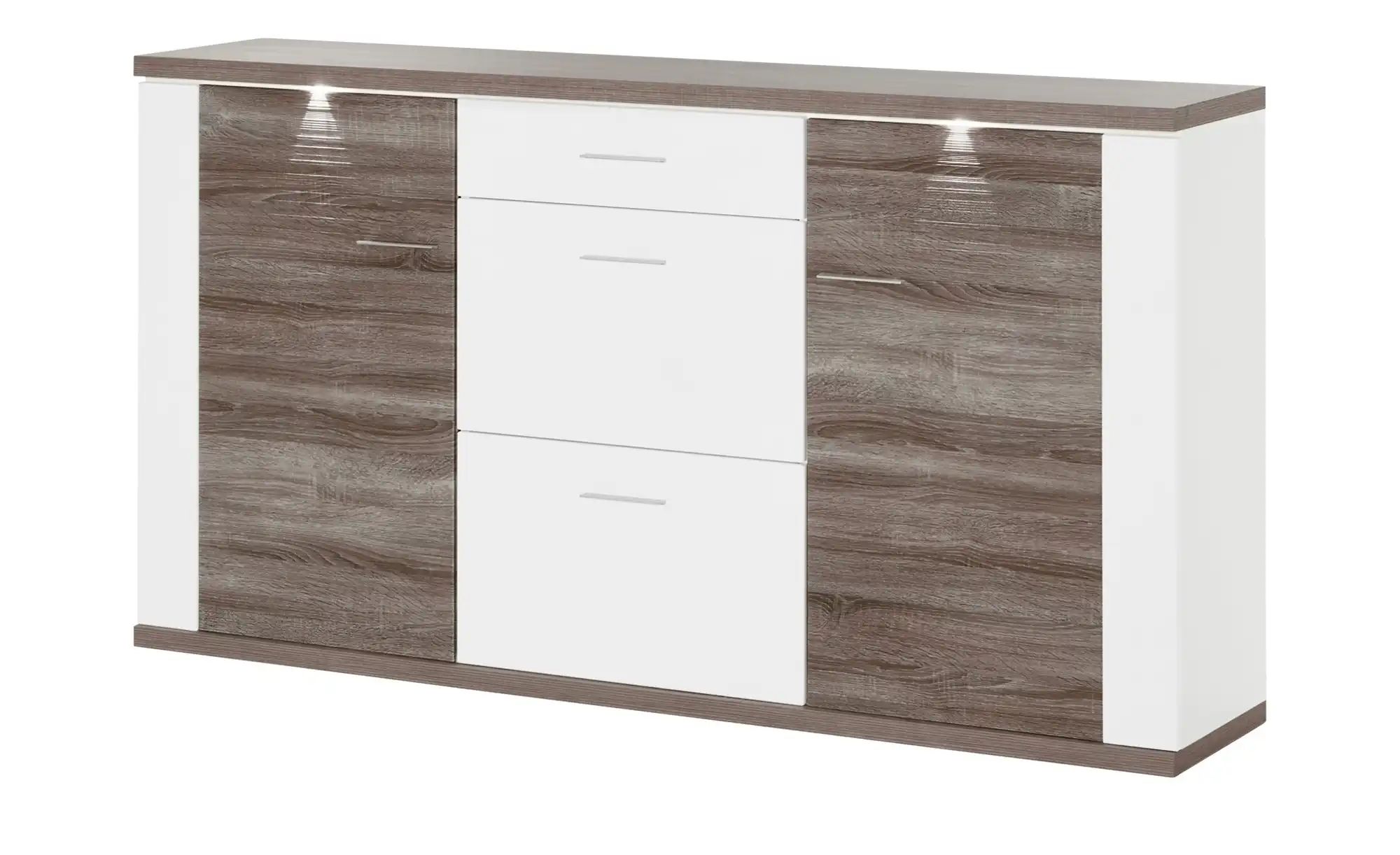 uno Sideboard   Titan ¦ holzfarben ¦ Maße (cm): B: 194 H: 108 T: 42 Kommode günstig online kaufen