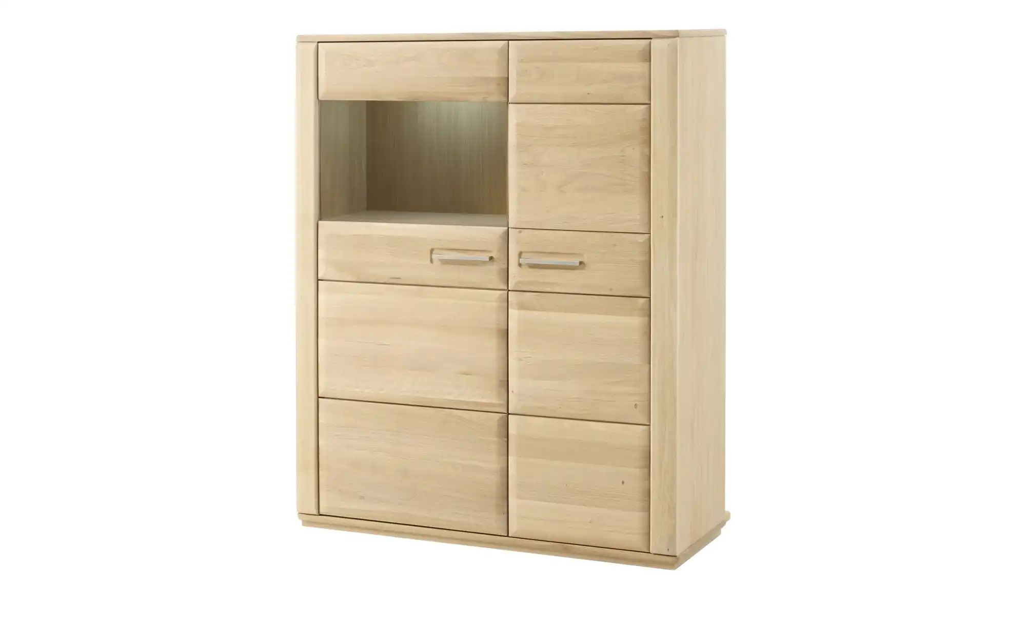 Thumbnail - Woodford Wohnwand   Dio ¦ holzfarben ¦ Maße (cm): B: 338 H: 209 T: 51.0 Wohnwände - Höffner