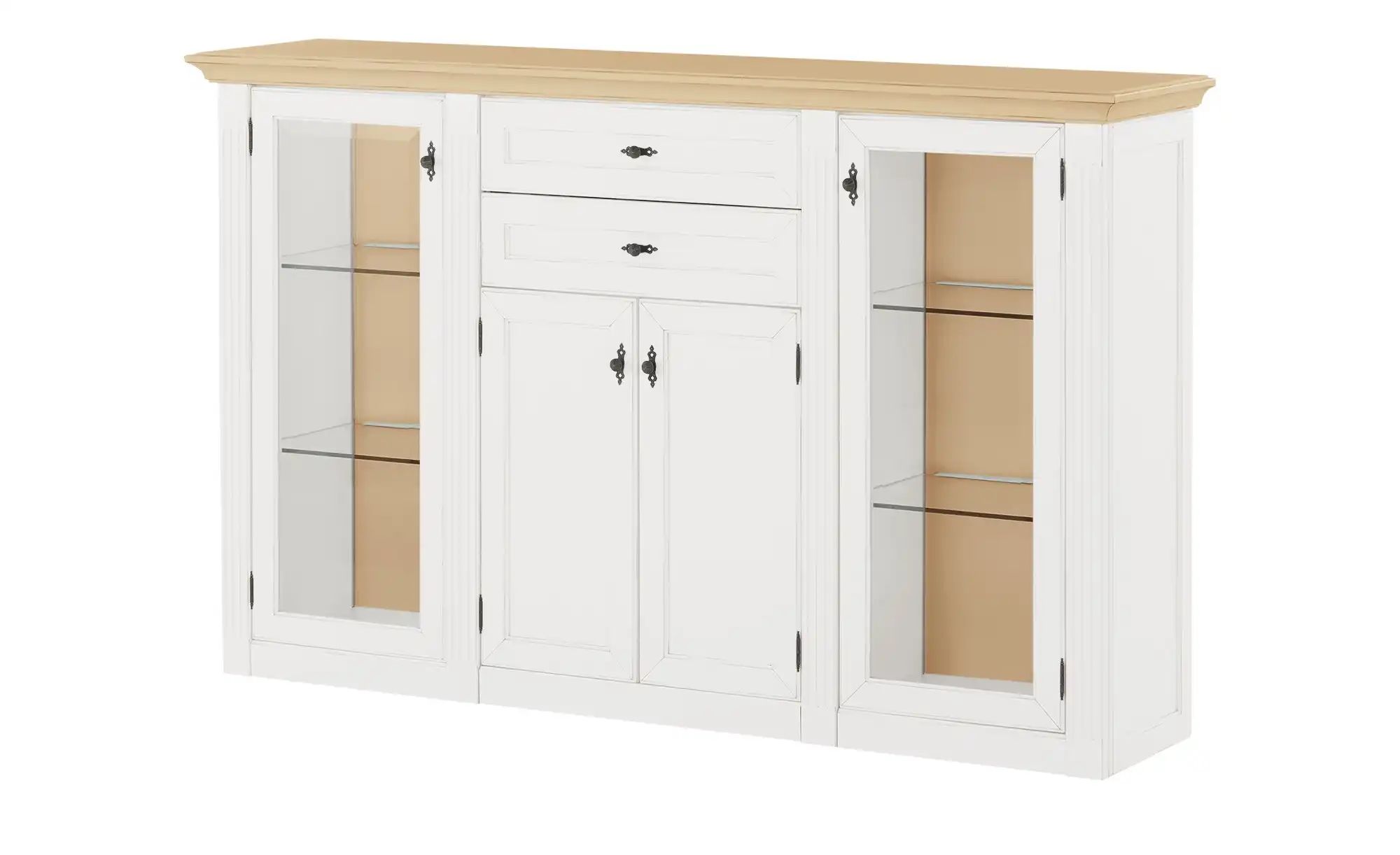 maison bleue Highboard  Petit Chalet ¦ holzfarben ¦ Maße (cm): B: 192 H: 11 günstig online kaufen