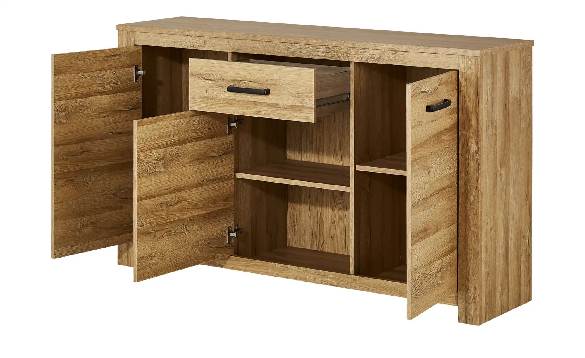 Sideboard  Cagliari ¦ holzfarben ¦ Maße (cm): B: 161 H: 96 T: 42.0 Kommoden günstig online kaufen