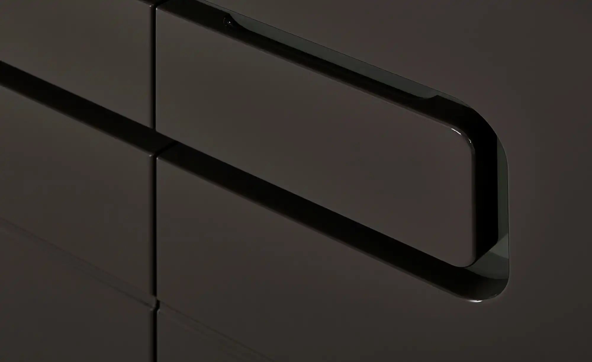 uno Wohnwand  Talia ¦ schwarz ¦ Maße (cm): B: 320 H: 207 T: 48.0 Kommoden & günstig online kaufen