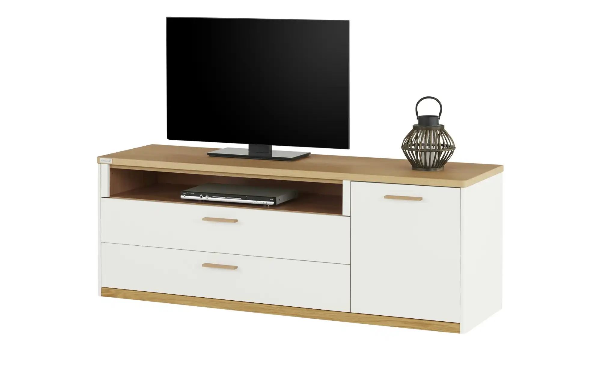 Thumbnail - Wohnwert TV-Element  Libro Plus ¦ weiß ¦ Maße (cm): B: 166 H: 60 T: 50.0 Kommoden & Sideboards > Lowboards - Höffner