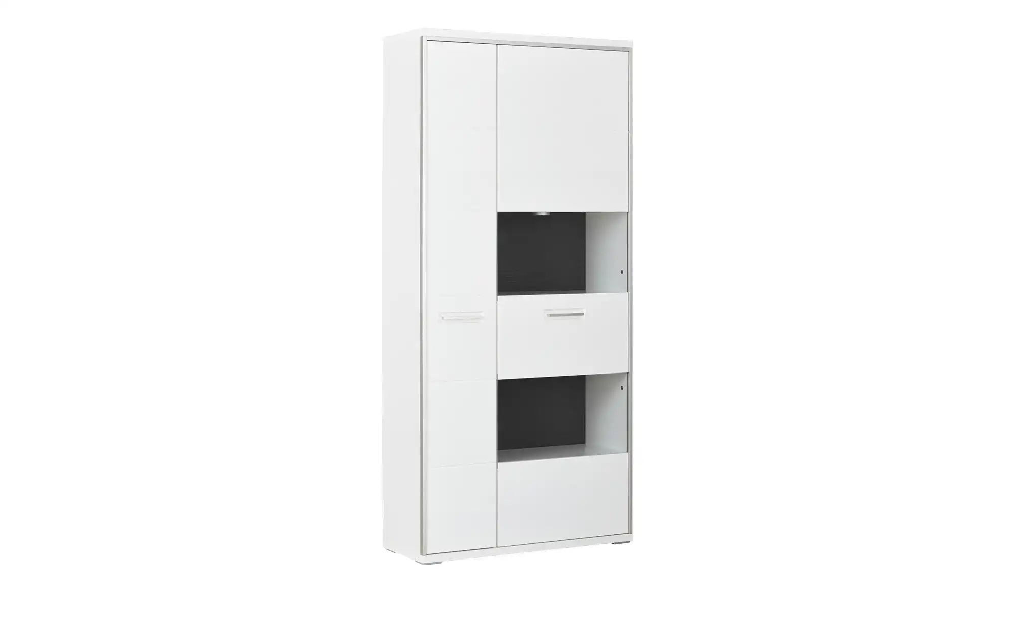 uno Kombivitrine  Setto ¦ weiß ¦ Maße (cm): B: 94 H: 201 T: 38.0 Schränke > günstig online kaufen