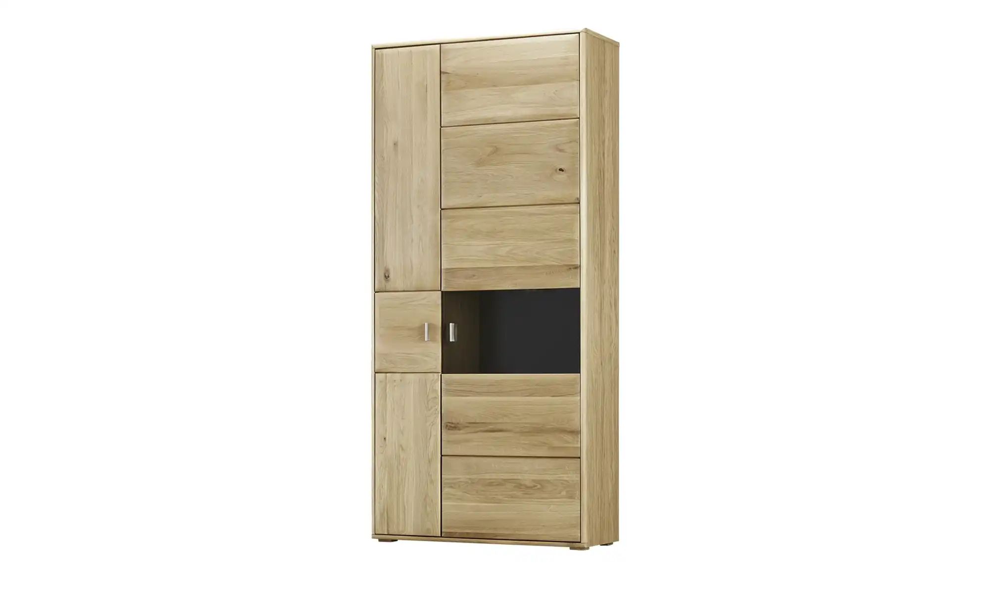 Woodford Kombi-Vitrine  Dias ¦ holzfarben ¦ Maße (cm): B: 94 H: 206 T: 39.0 günstig online kaufen