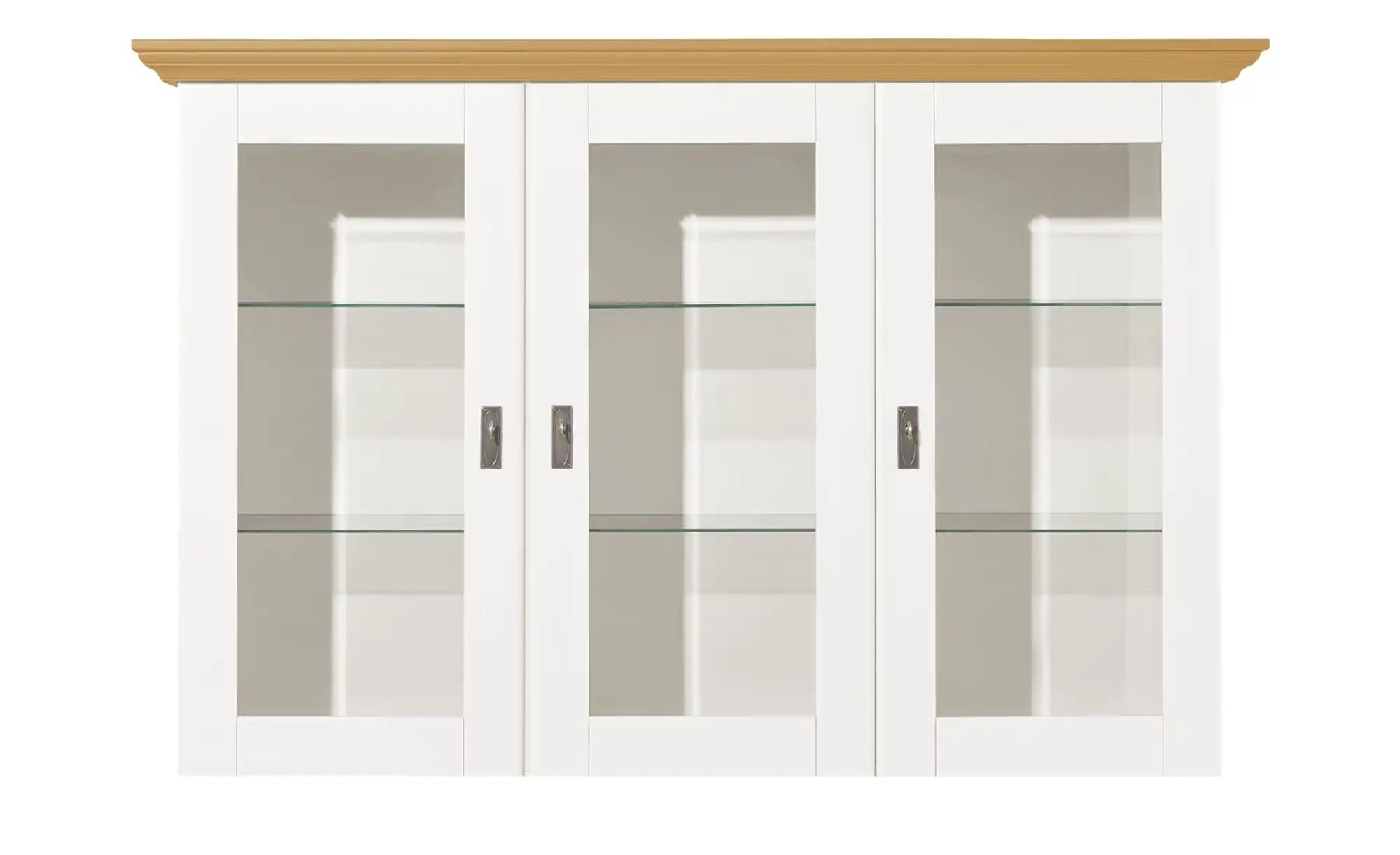 Thumbnail - maison bleue Vitrinenaufsatz für Sideboard Florian ¦ weiß ¦ Maße (cm): B: 171,3 H: 112 T: 48.0 Schränke > Buffets - Höff...