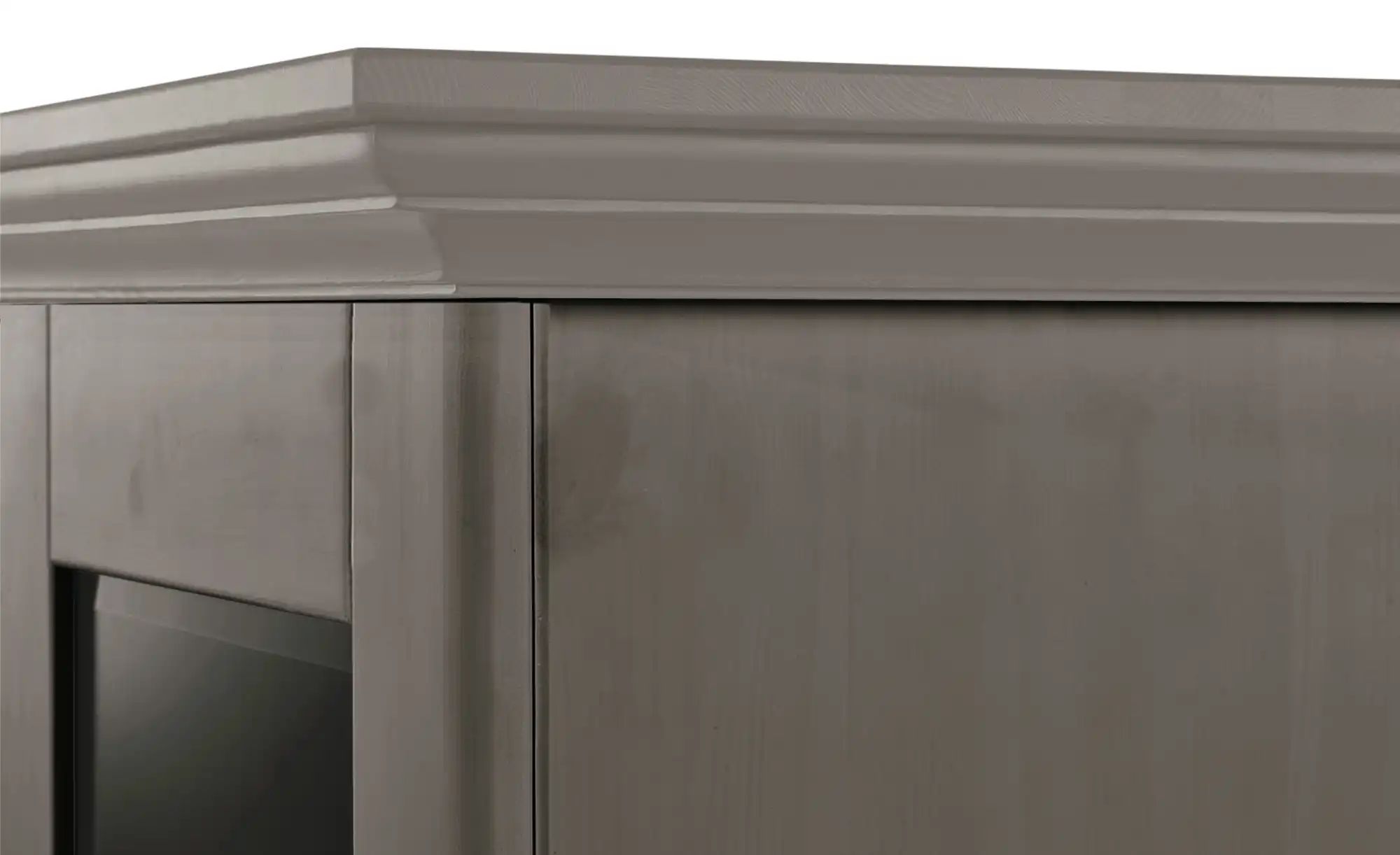 Thumbnail - maison bleue Vitrinenaufsatz für Sideboard Florian ¦ grau ¦ Maße (cm): B: 171,3 H: 112 T: 48.0 Schränke > Buffets - Höff...