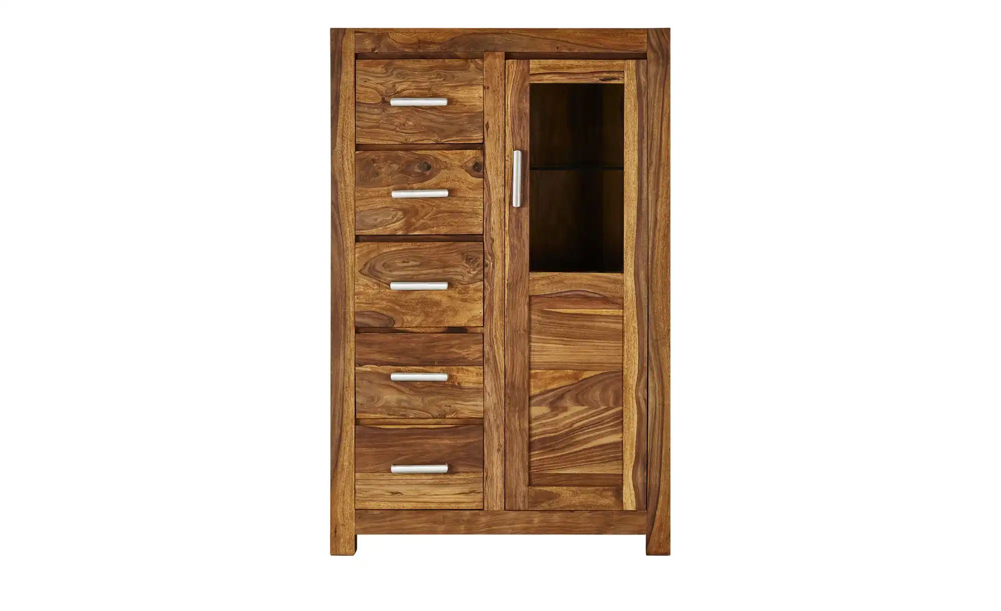 Thumbnail - Vitrine  Amarillo ¦ holzfarben ¦ Maße (cm): B: 97 H: 150 T: 45.0 Schränke > Vitrinen - Höffner