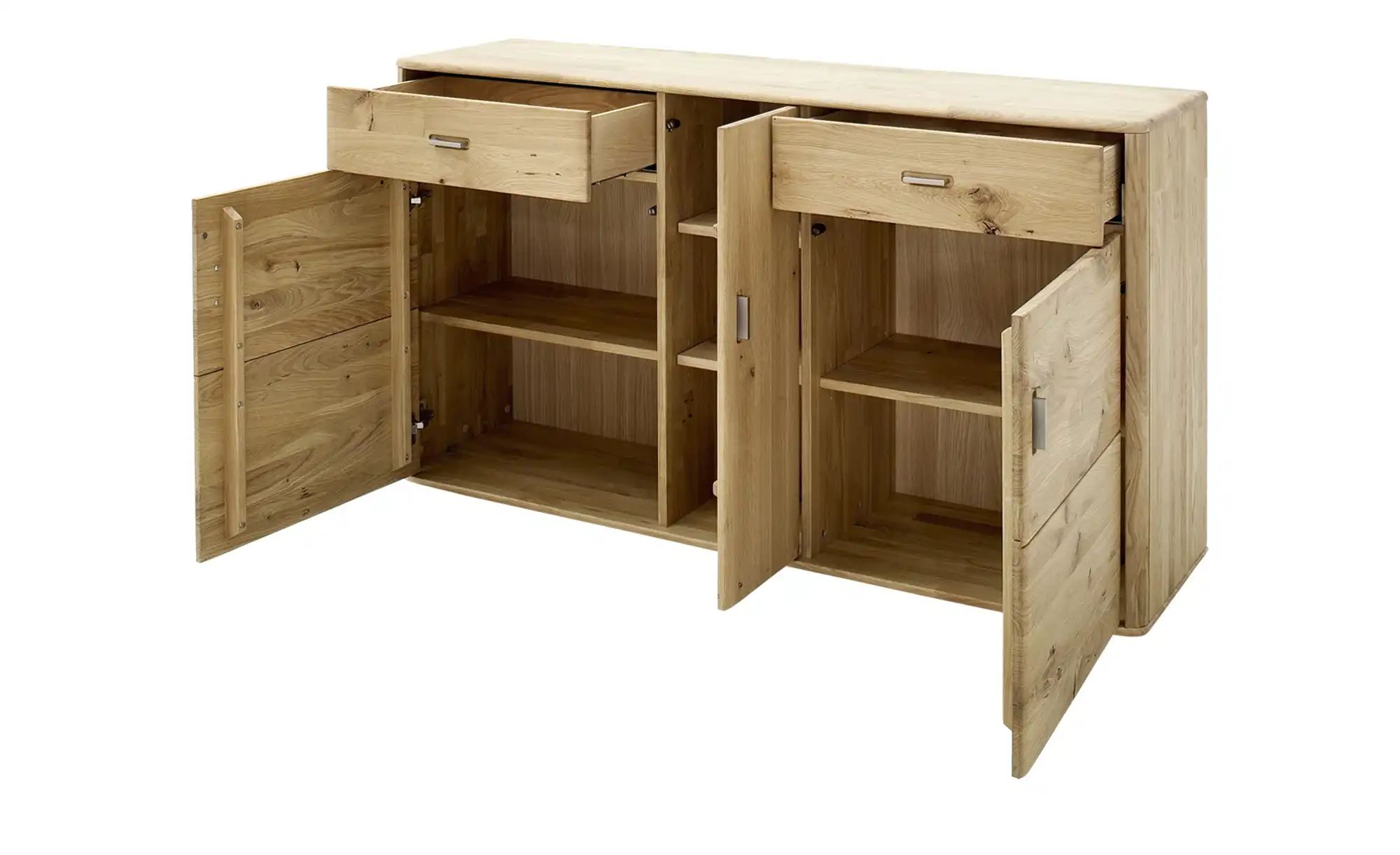 Woodford Sideboard  Rowa ¦ holzfarben ¦ Maße (cm): B: 156 H: 90 T: 44 Kommo günstig online kaufen