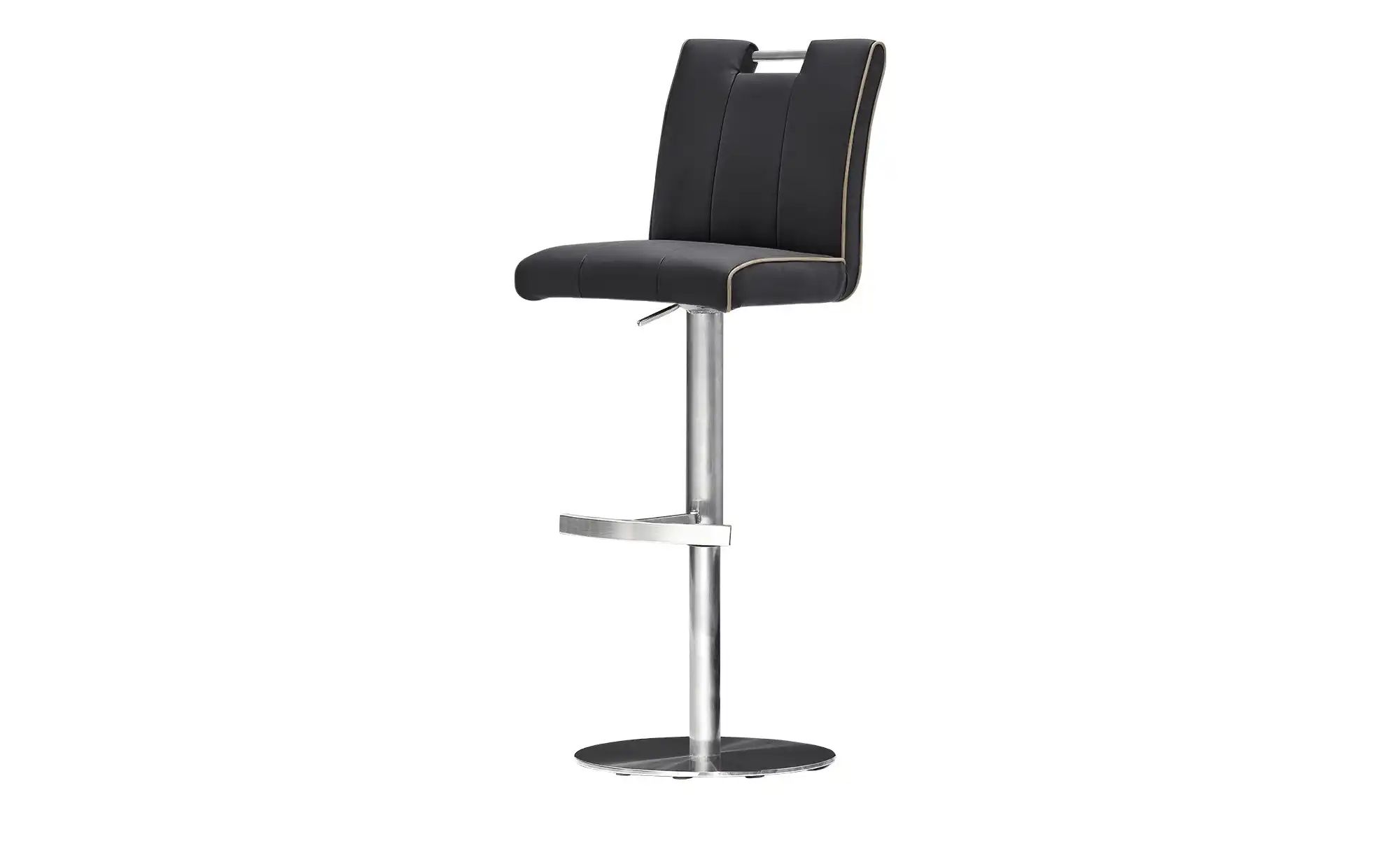 Barhocker  Anna ¦ schwarz ¦ Maße (cm): B: 42 H: 87 T: 51.0 Polstermöbel > H günstig online kaufen