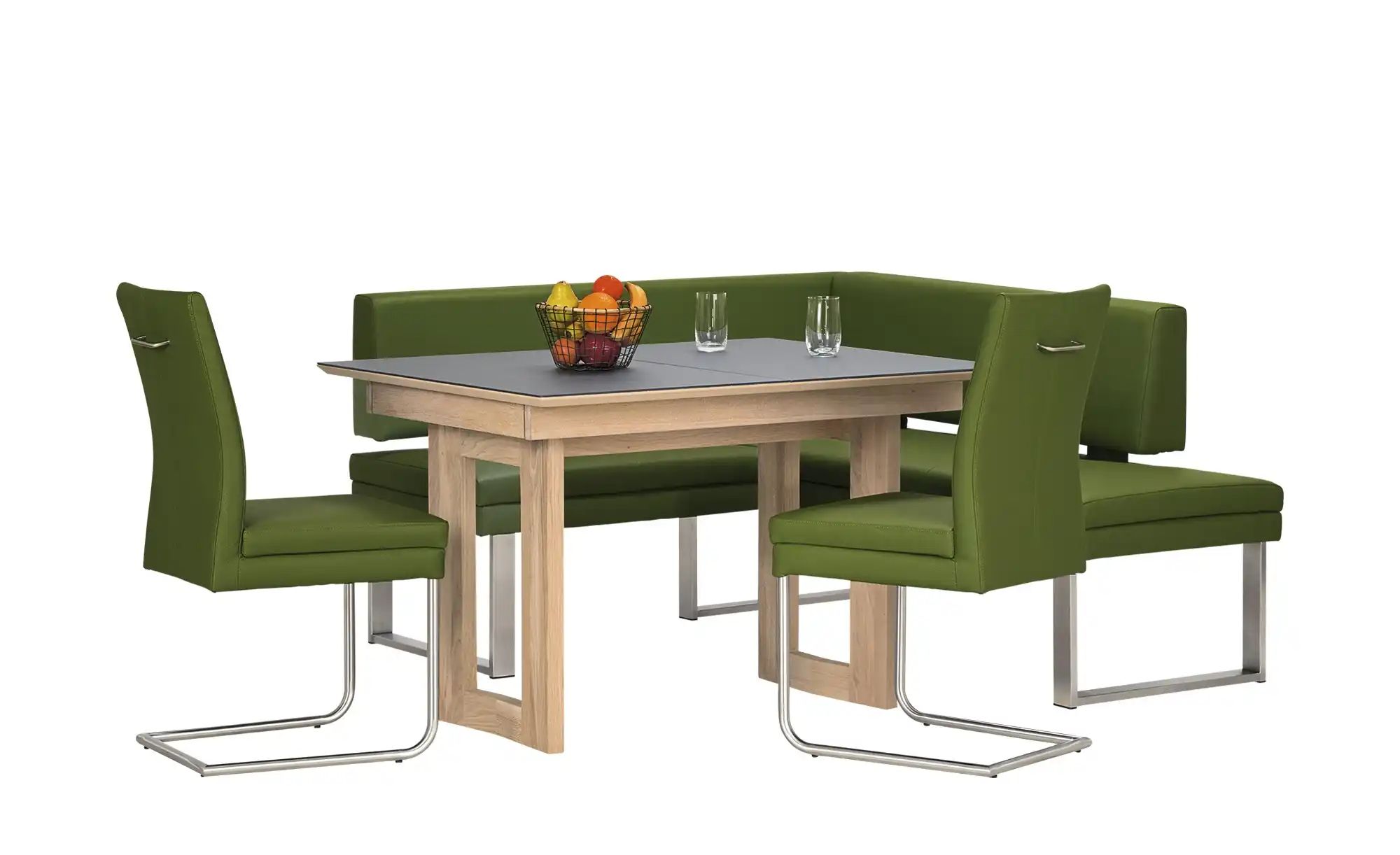 Woodford Kufentisch ausziehbar Tasha ¦ grau ¦ Maße (cm): B: 90 H: 76,3 Tisc günstig online kaufen