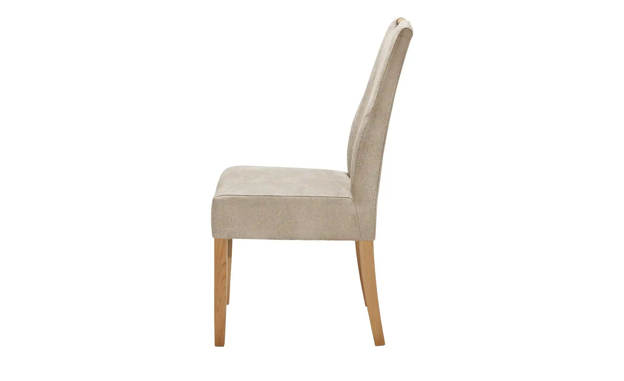 Thumbnail - Polsterstuhl  Top-Chairs ¦ beige ¦ Maße (cm): B: 45 H: 97,5 T: 57.0 Stühle > Küchenstühle > Polster Küchenstühle - Höffn...