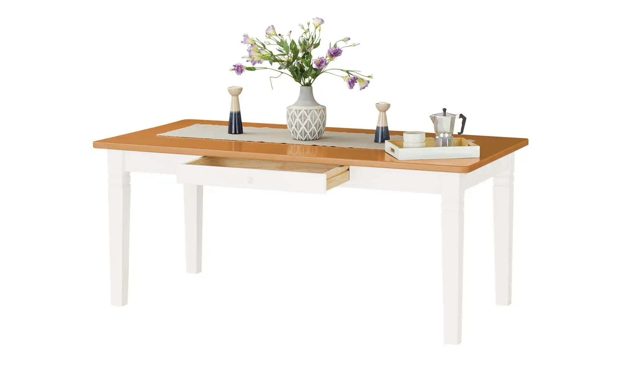 Thumbnail - maison bleue Esstisch massiv Florian ¦ holzfarben ¦ Maße (cm): B: 90 H: 78 Tische > Esstische > Esstische massiv - Höffn...