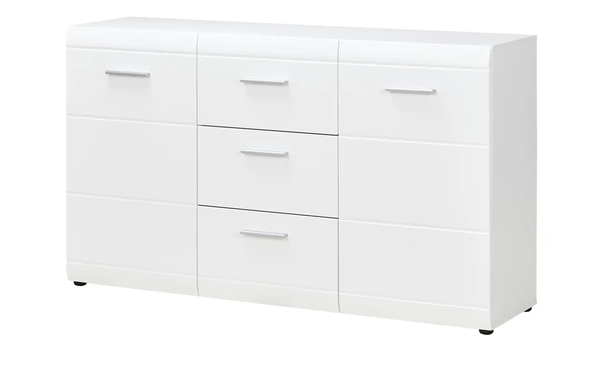 uno Sideboard  Akzent  weiß  Maße (cm): B: 144 H: 86 T: 40.0 | 04005949358003
