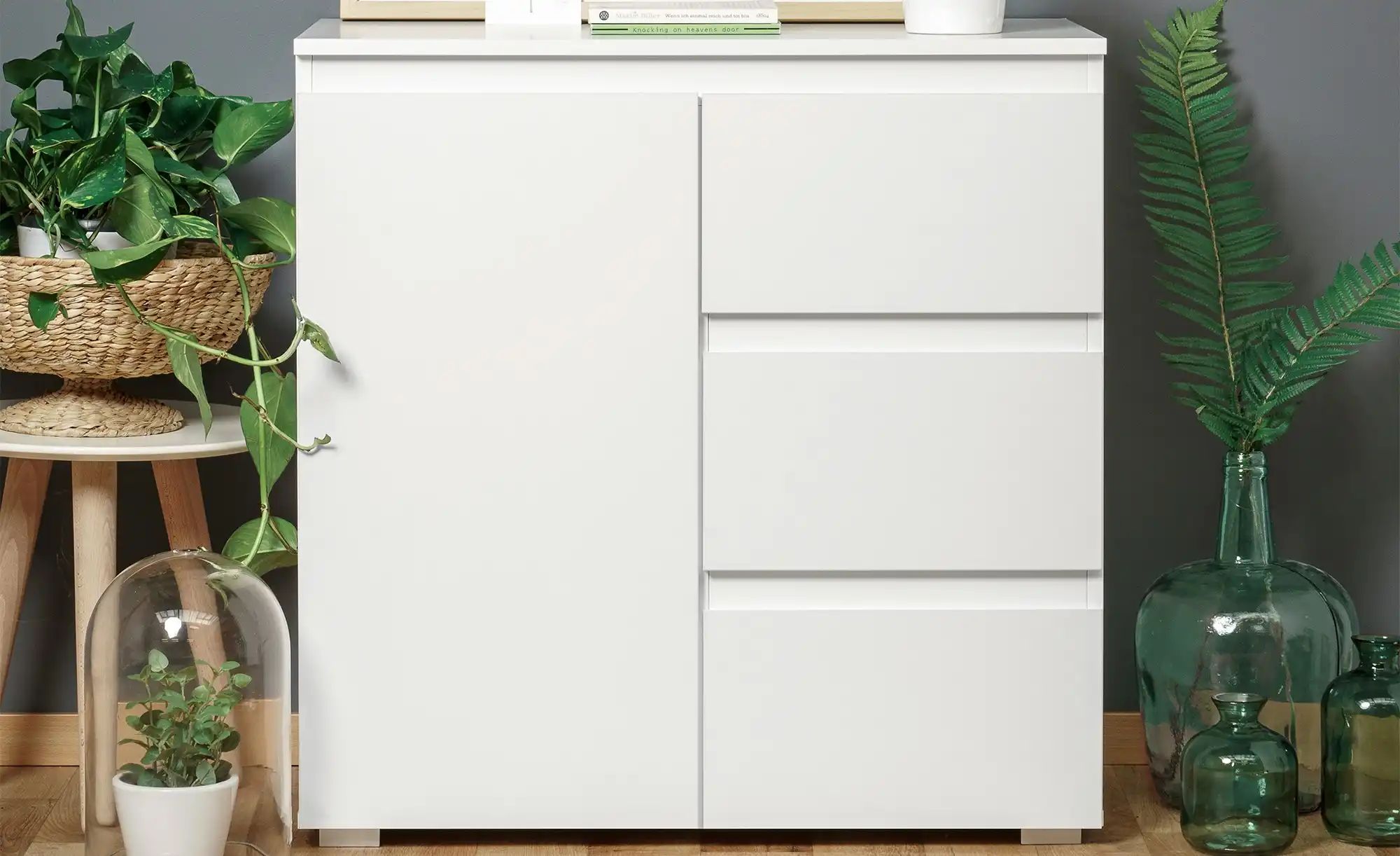 Thumbnail - smart Kommode BEN ¦ weiß ¦ Maße (cm): B: 80 H: 80 T: 40.0 Kommoden & Sideboards > Kommoden - Höffner