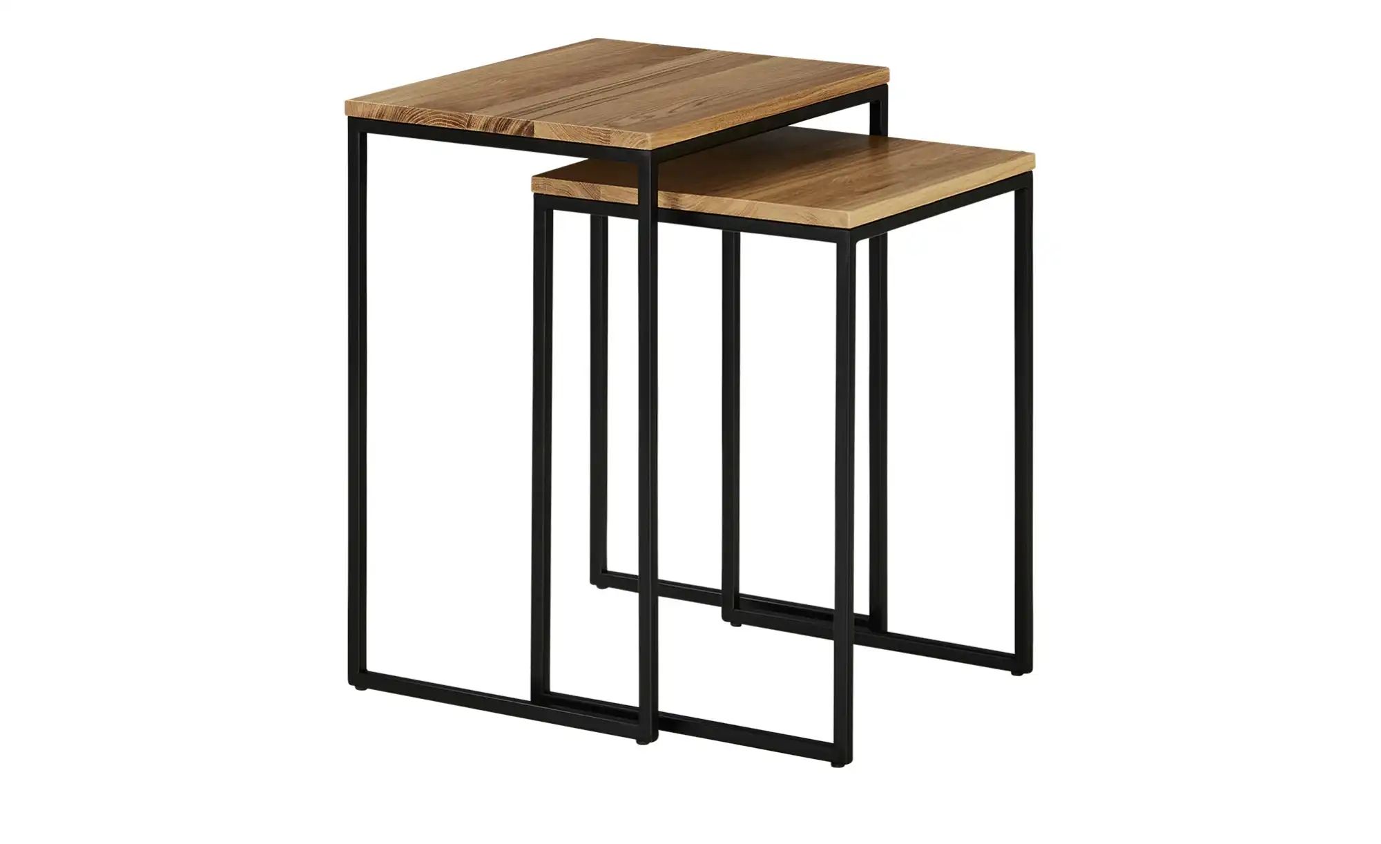 Beistelltisch  2er-Set  Ferro ¦ holzfarben ¦ Maße (cm): B: 33 H: 54 Tische günstig online kaufen