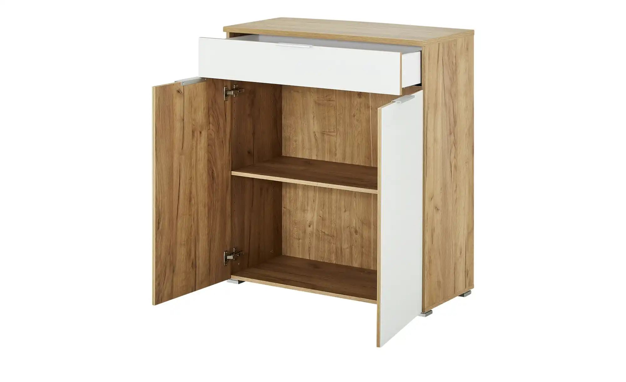 Thumbnail - uno Sideboard Bent ¦ holzfarben ¦ Maße (cm): B: 89 H: 105 T: 40.0 Kommoden & Sideboards > Sideboards - Höffner