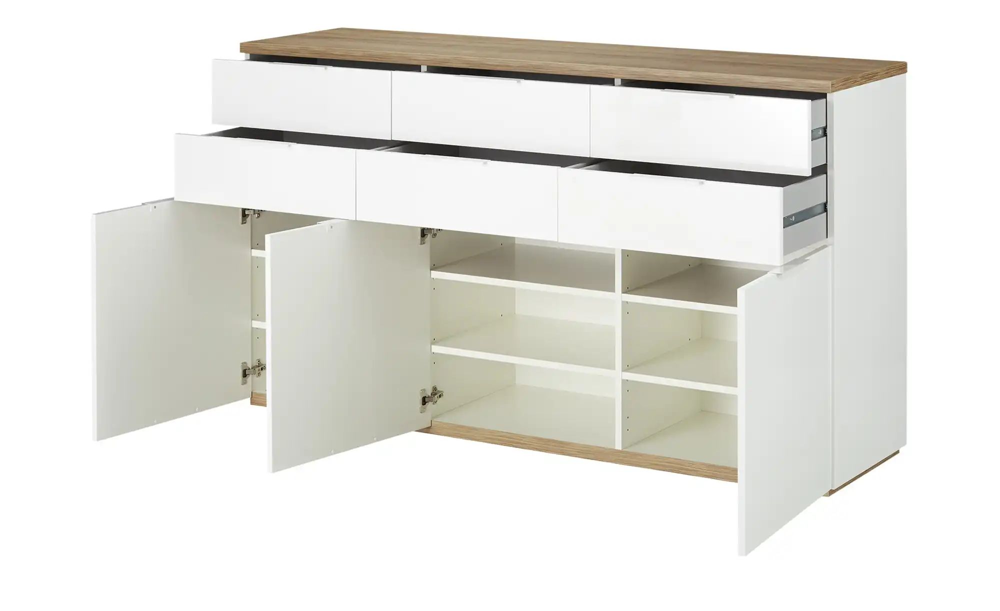 Thumbnail - Kommode  Siena ¦ weiß ¦ Maße (cm): B: 179,2 H: 102,3 T: 50.0 Kommoden & Sideboards > Sideboards - Höffner