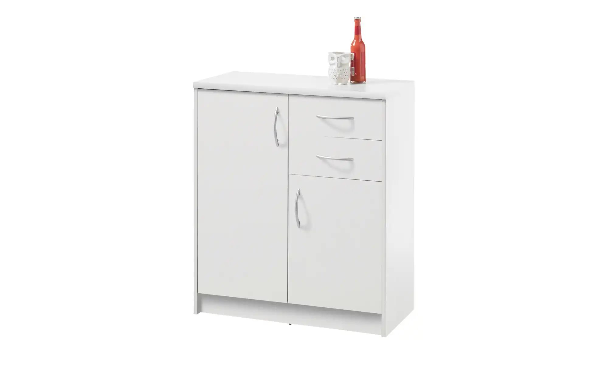 Kommode  Oppeano ¦ weiß ¦ Maße (cm): B: 74 H: 86 T: 35 Kommoden & Sideboard günstig online kaufen