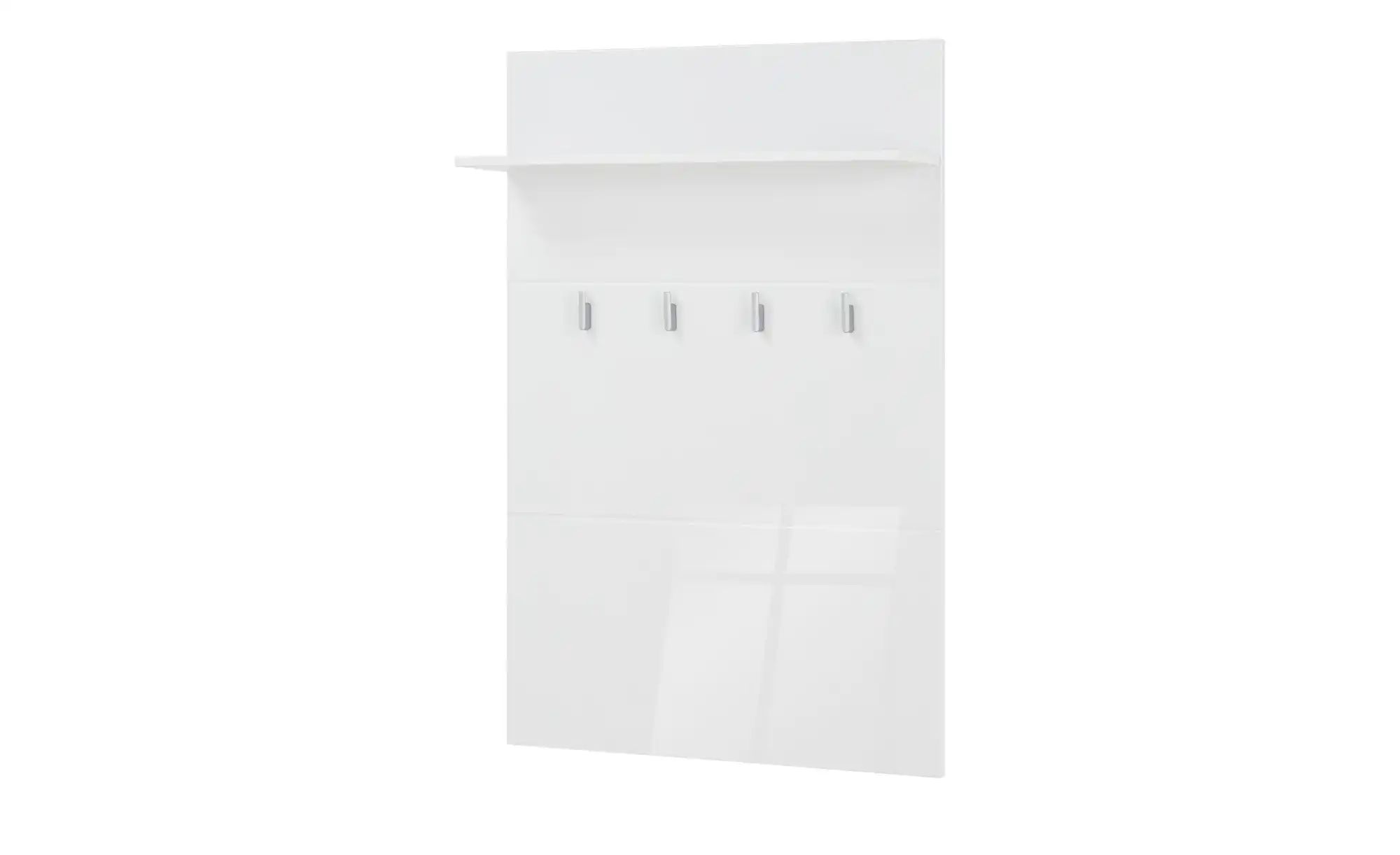 Garderobenpaneel  Valeggio ¦ weiß ¦ Holzwerkstoff ¦ Maße (cm): B: 76 H: 114 günstig online kaufen