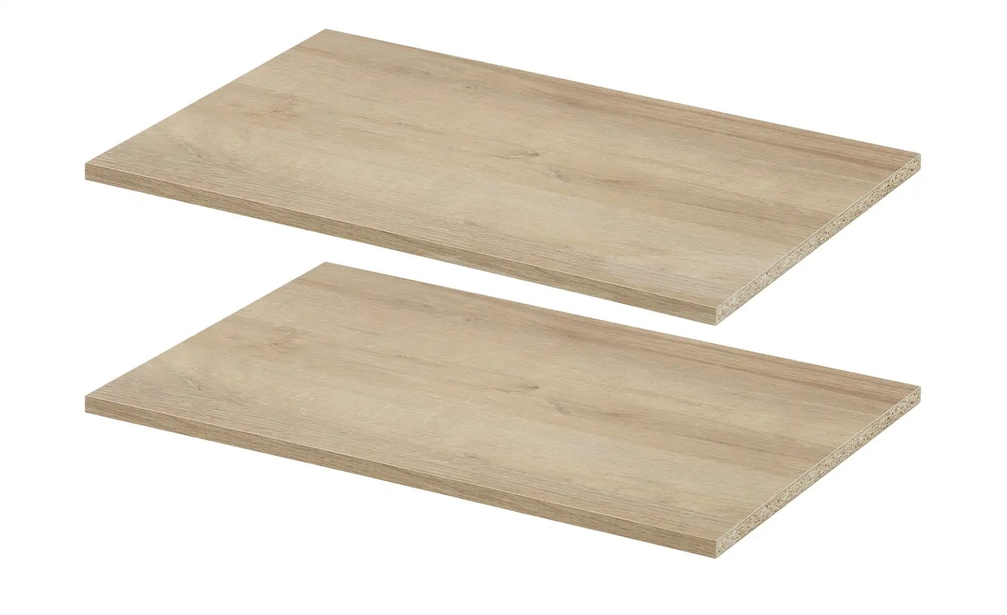 Einlegeböden, 2er-Set Vitreo ¦ holzfarben Sonstiges Zubehör – Höffner
