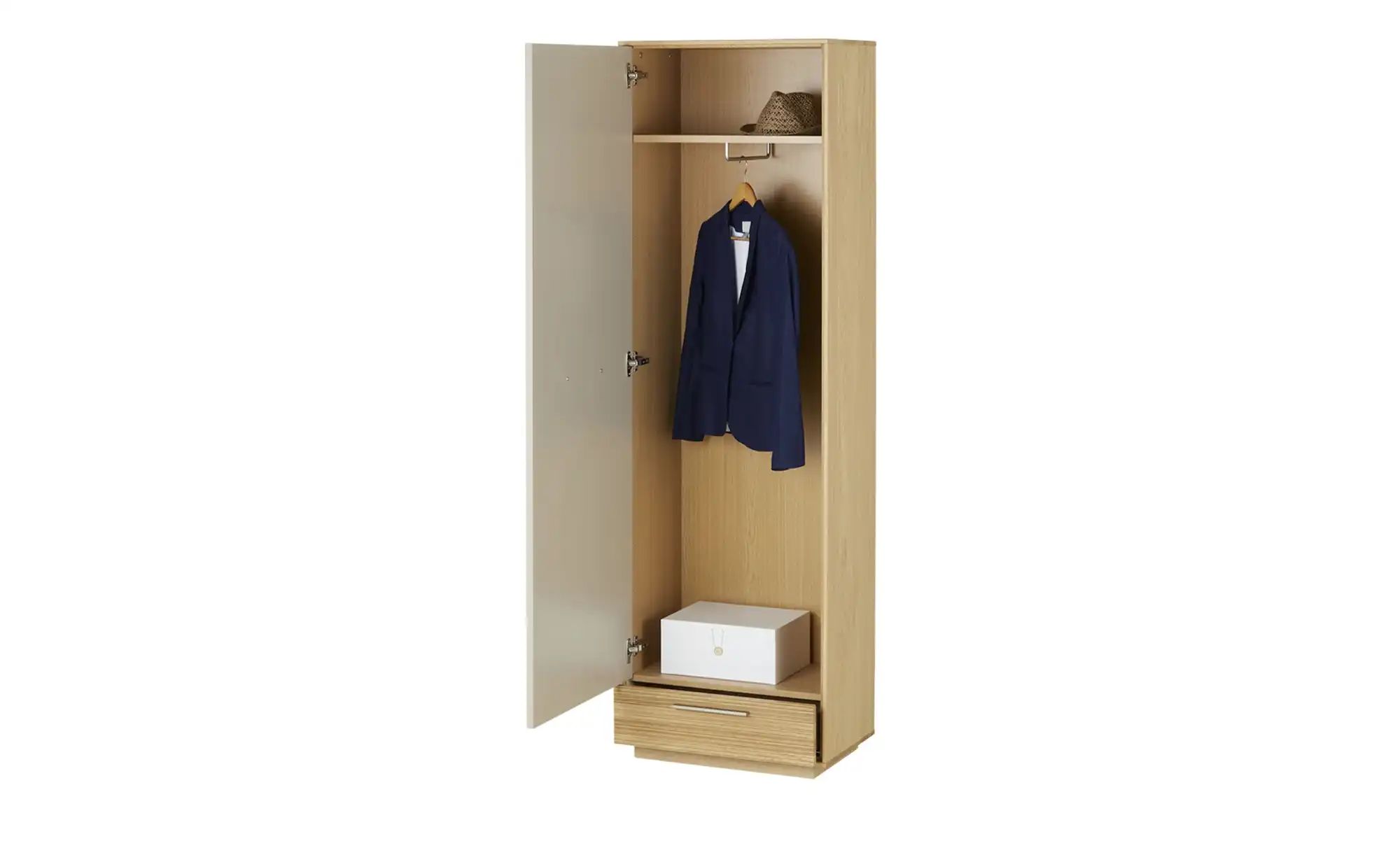 Thumbnail - Dielenschrank  Longo ¦ beige ¦ Maße (cm): B: 60 H: 193 T: 37.0 Schränke > Dielenschränke - Höffner