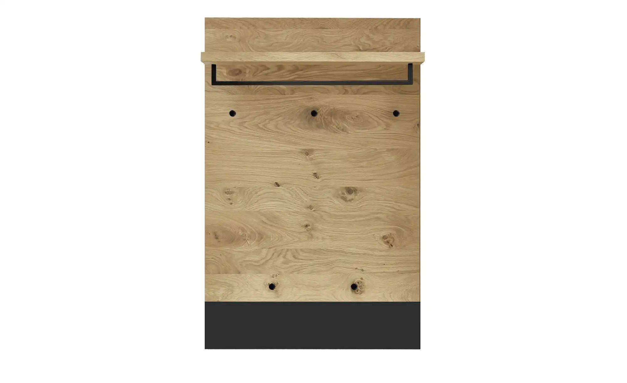 Thumbnail - Woodford Garderobenpaneel  Lina ¦ holzfarben ¦ Holzwerkstoff ¦ Maße (cm): B: 80 H: 106 T: 27.0 Garderoben & Kleiderstang...