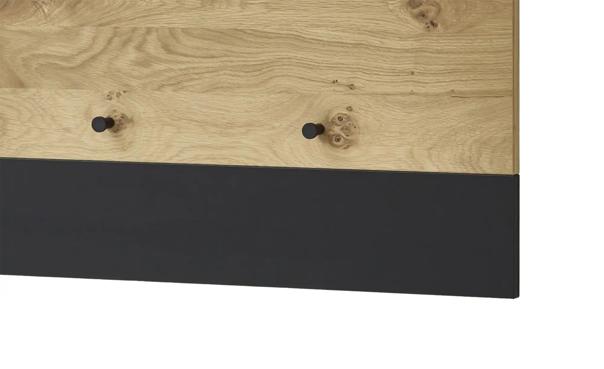 Thumbnail - Woodford Garderobenpaneel  Lina ¦ holzfarben ¦ Holzwerkstoff ¦ Maße (cm): B: 80 H: 106 T: 27.0 Garderoben & Kleiderstang...