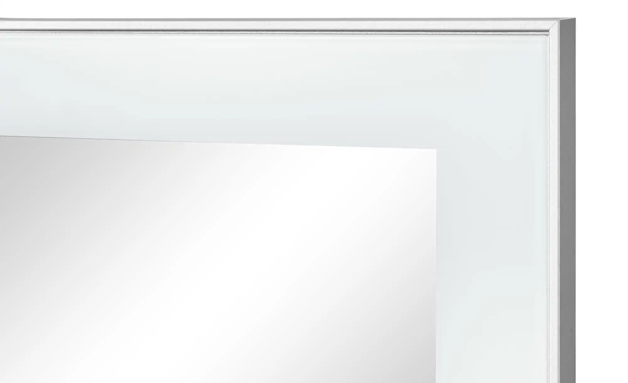 Spiegel 80 x 77 cm Duna ¦ weiß ¦ Glas,Aluminium,Holzwerkstoff ¦ Maße (cm): günstig online kaufen
