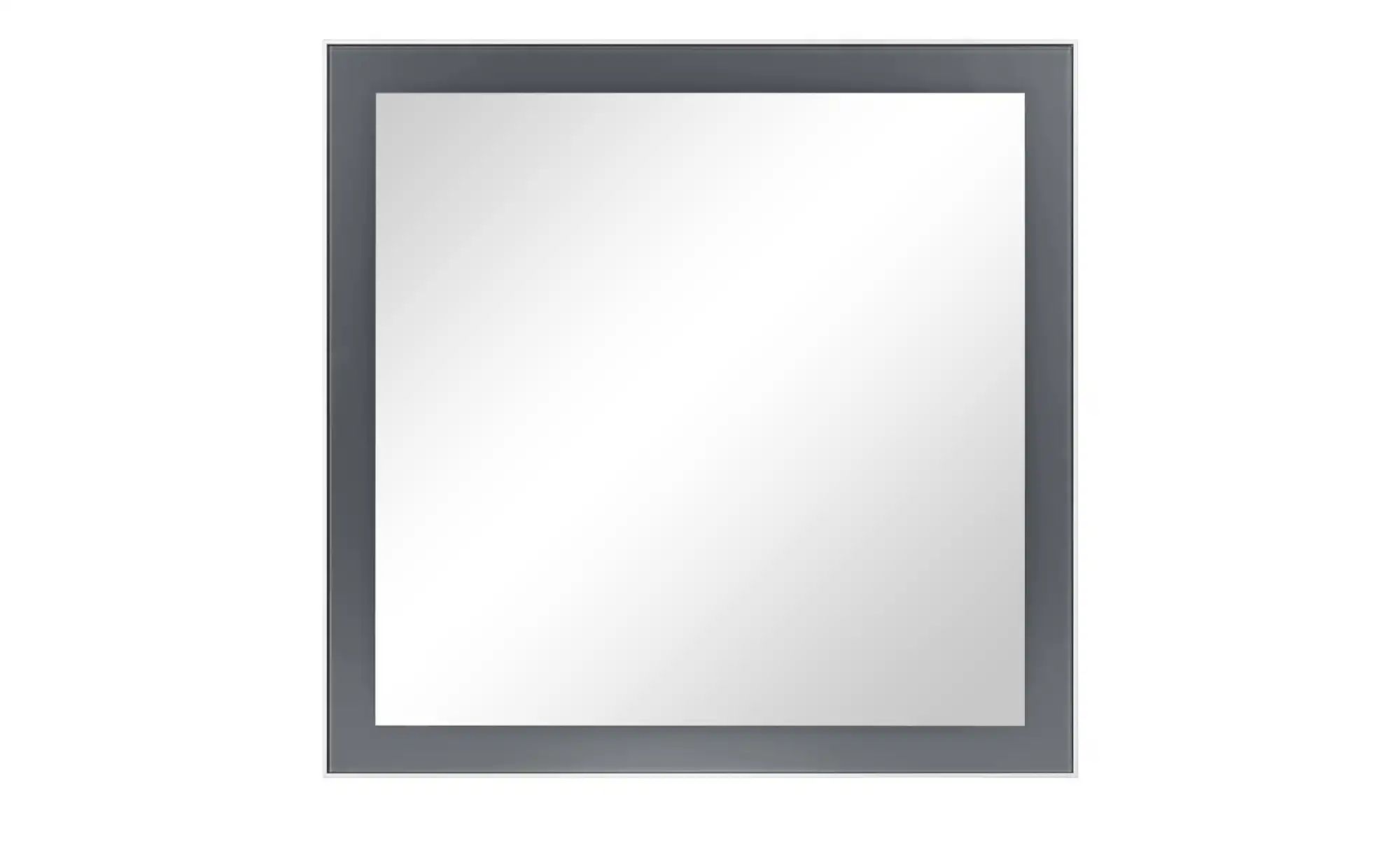 Spiegel 60 x 77 cm Duna ¦ grau ¦ Glas,Aluminium,Holzwerkstoff ¦ Maße (cm): günstig online kaufen