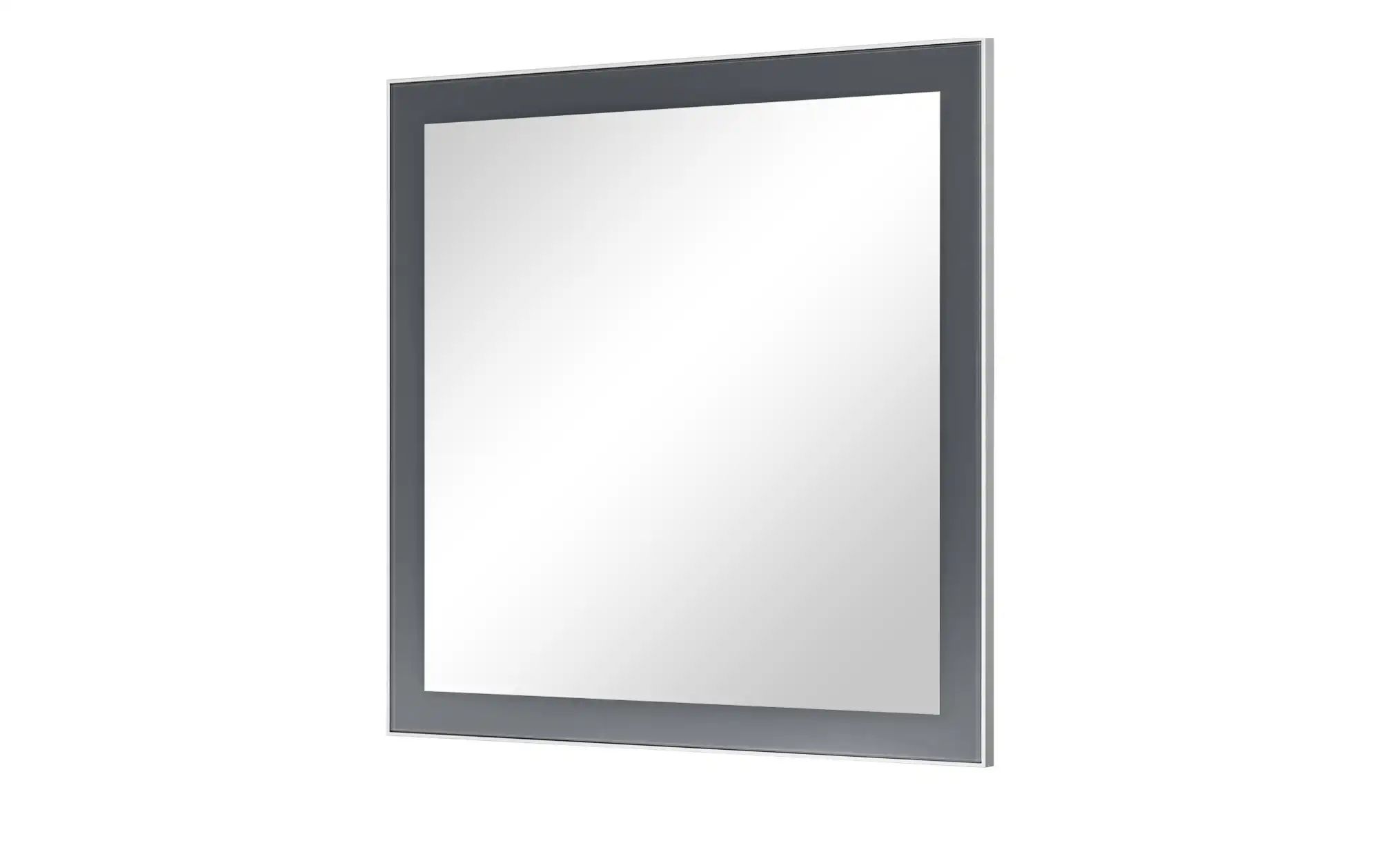 Spiegel 60 x 77 cm Duna ¦ grau ¦ Glas,Aluminium,Holzwerkstoff ¦ Maße (cm): günstig online kaufen