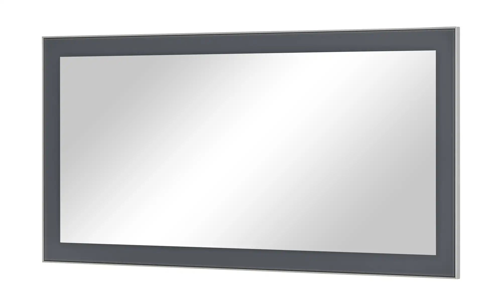 Spiegel 120 x 60 cm Duna ¦ grau ¦ Glas,Aluminium,Holzwerkstoff ¦ Maße (cm): günstig online kaufen