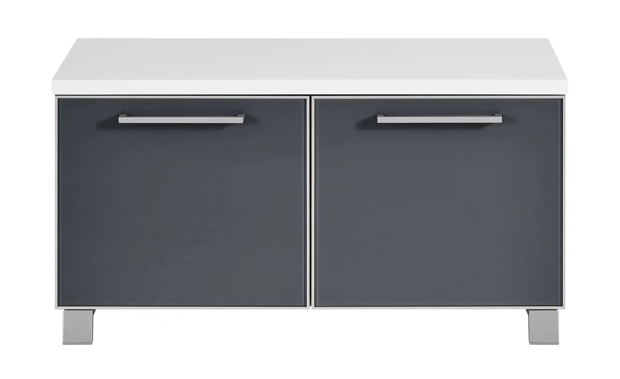 Garderobenbank  Duna ¦ grau ¦ Maße (cm): B: 84 H: 45 T: 40.0 Bänke > Einzel günstig online kaufen