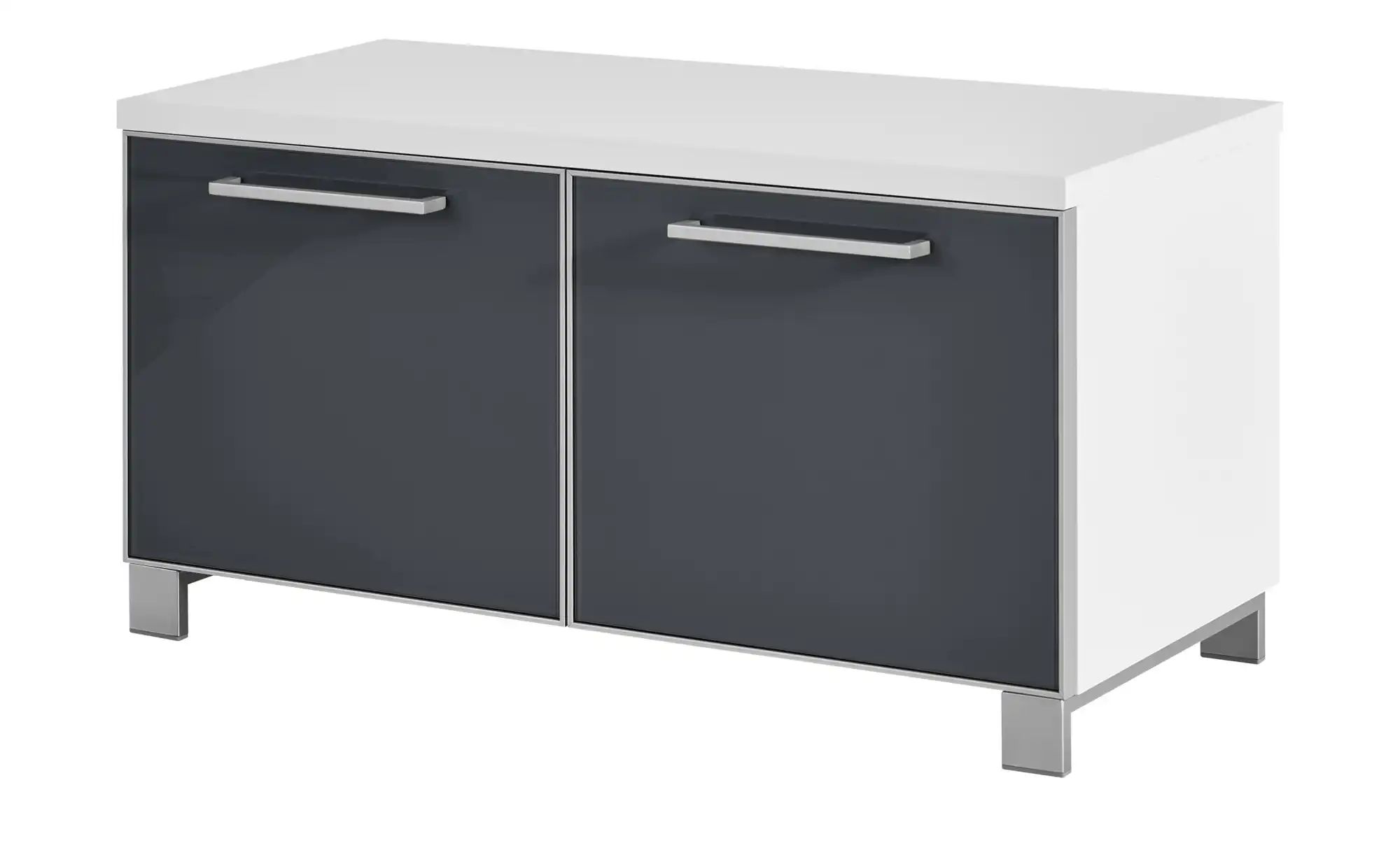Garderobenbank  Duna ¦ grau ¦ Maße (cm): B: 84 H: 45 T: 40.0 Bänke > Einzel günstig online kaufen