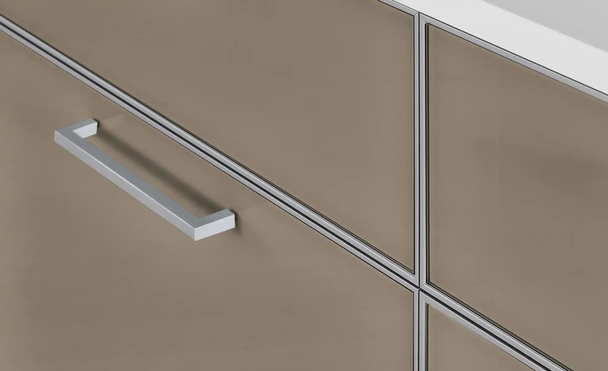 Thumbnail - Schuhschrank  Duna ¦ beige ¦ Maße (cm): B: 121 H: 108 T: 31.0 Garderoben & Kleiderstangen > Garderoben Schuhschränke - H...