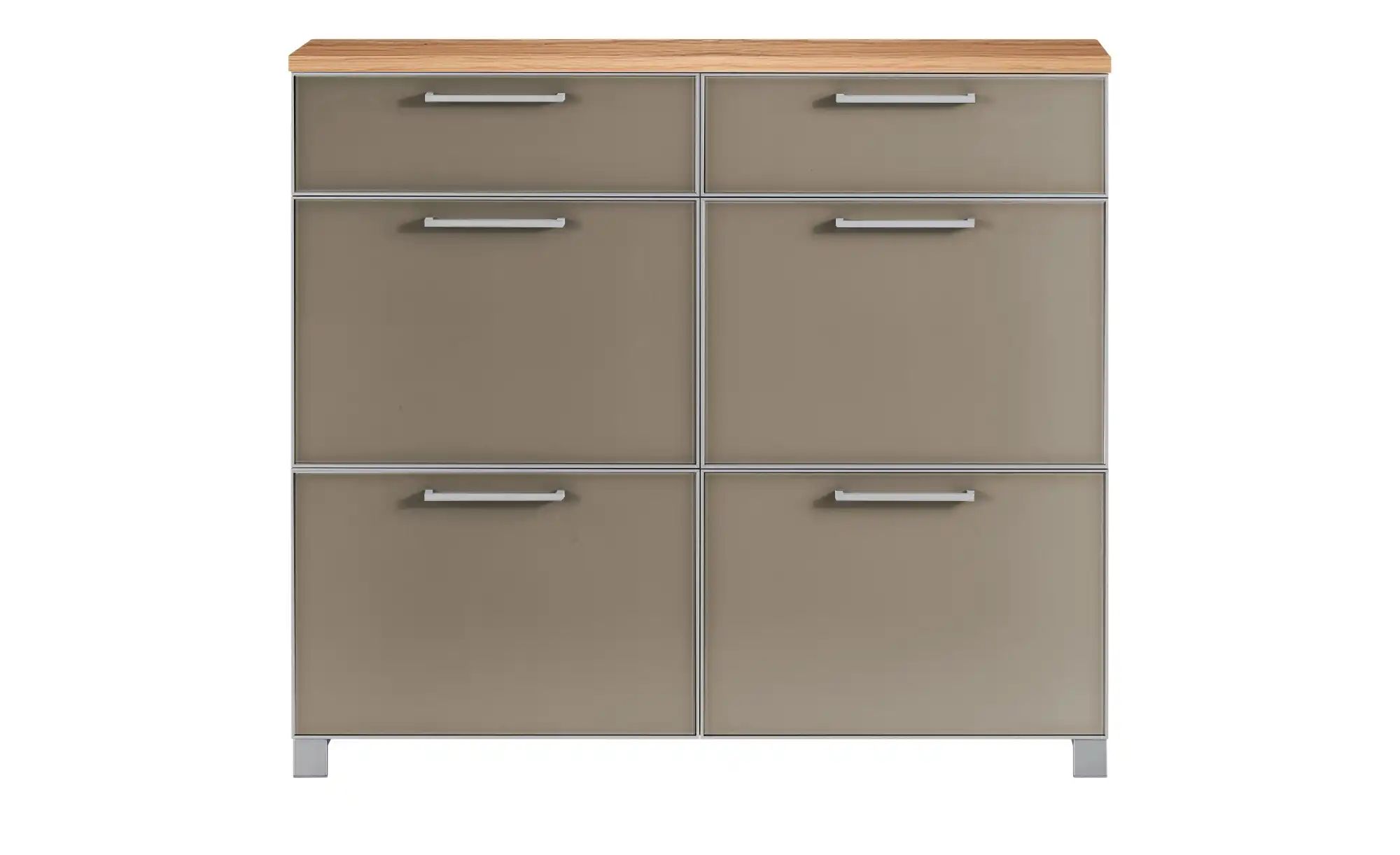 Schuhschrank  Duna ¦ beige ¦ Maße (cm): B: 121 H: 108 T: 31.0 Garderoben & günstig online kaufen