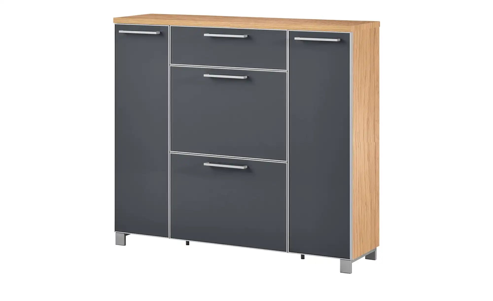Schuhschrank  Duna ¦ grau ¦ Maße (cm): B: 121 H: 108 T: 31.0 Garderoben & K günstig online kaufen