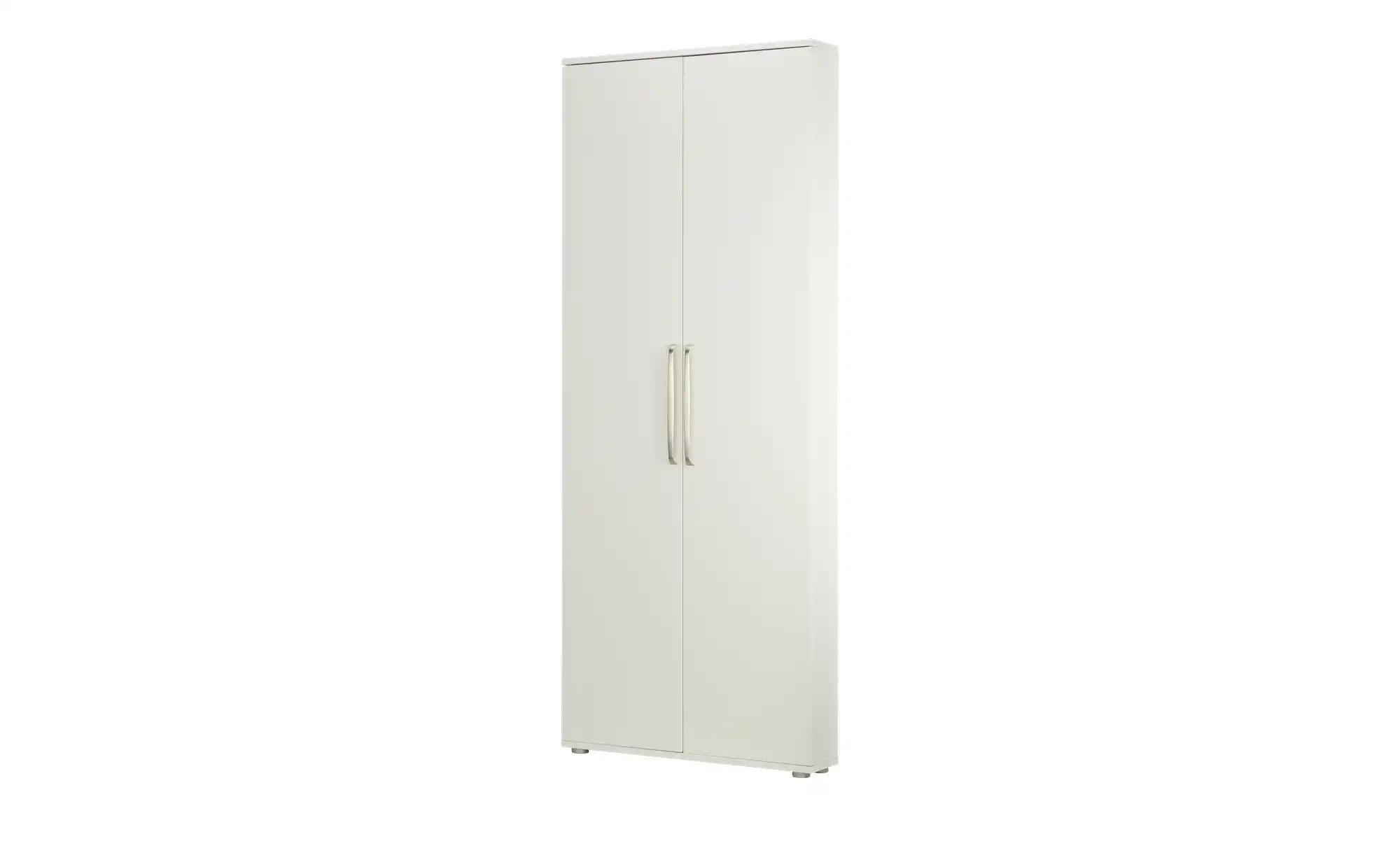 Schuhhochschrank Paris ¦ weiß ¦ Maße (cm): B: 80,6 H: 201 T: 16.5 Schränke > Schuhschränke - Höffner