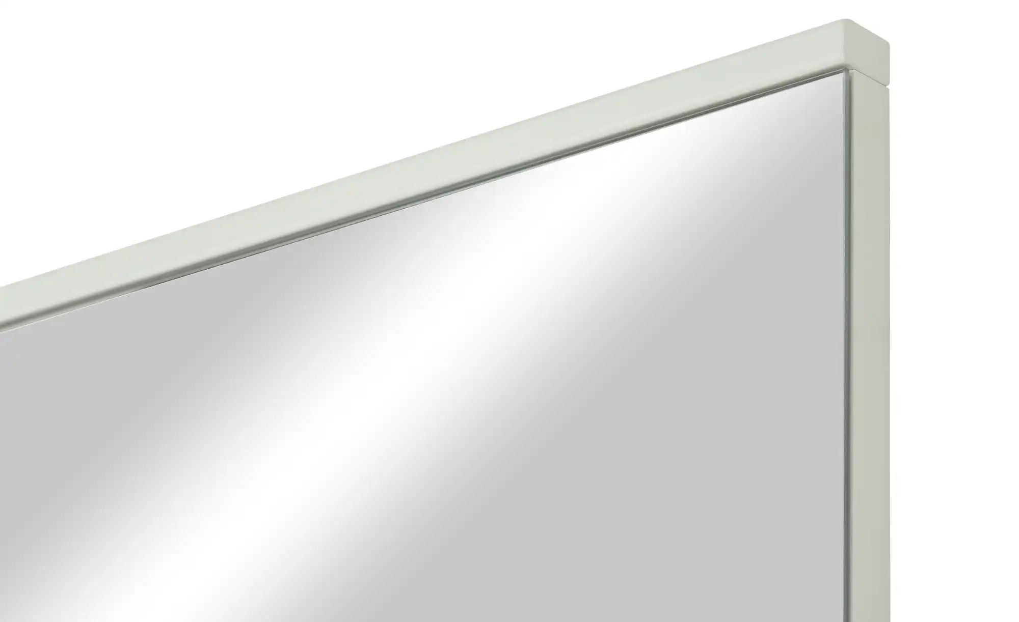 Spiegel  123 x 62 cm Skala ¦ weiß ¦ Glas,Aluminium,Holzwerkstoff ¦ Maße (cm günstig online kaufen
