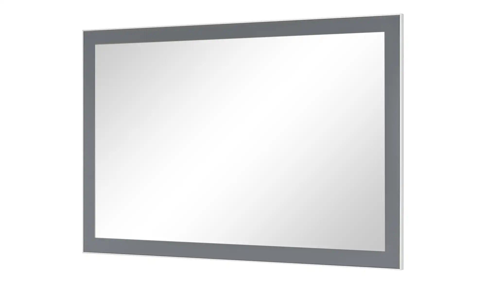 Spiegel 120 x 77 cm Duna ¦ grau ¦ Glas,Aluminium,Holzwerkstoff ¦ Maße (cm): günstig online kaufen
