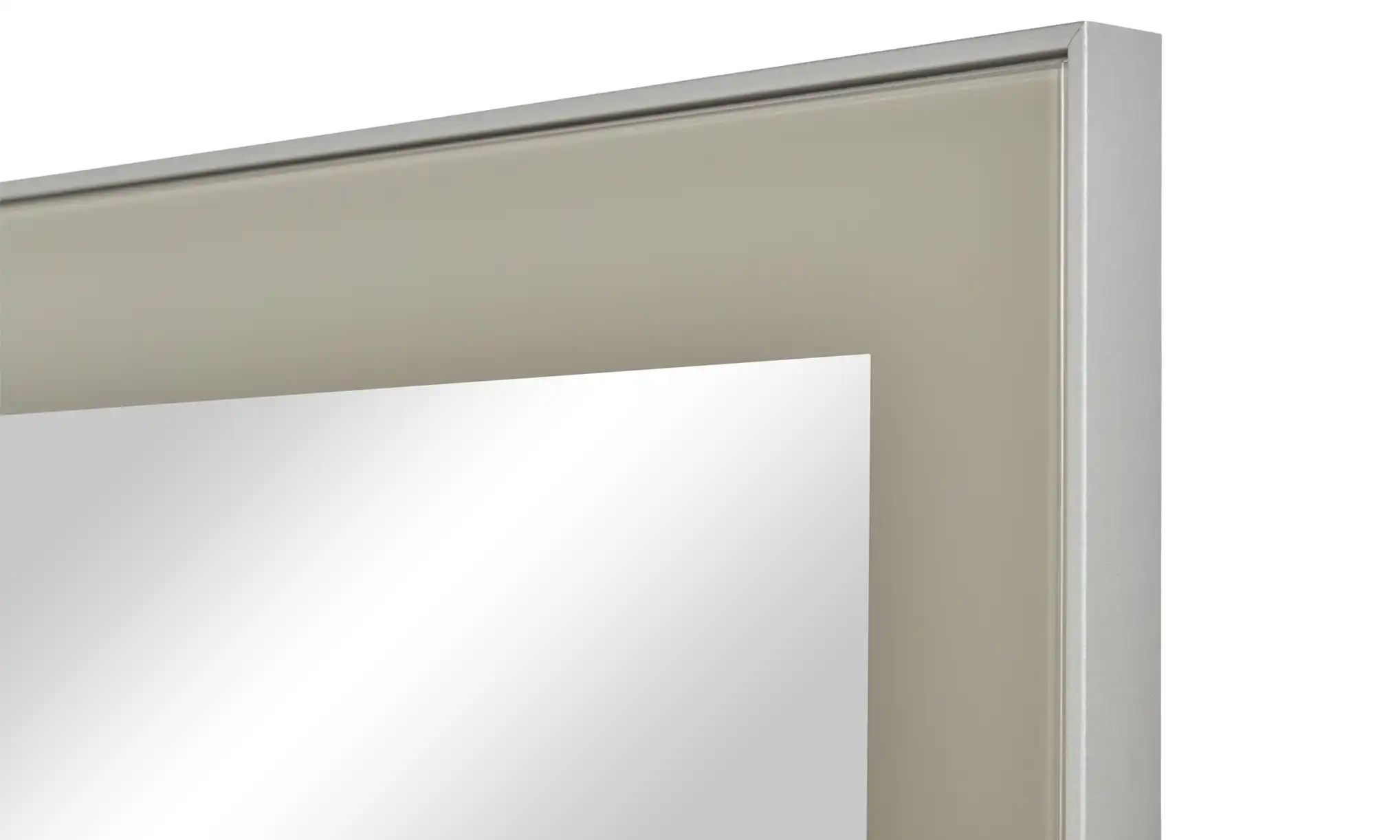 Spiegel 80 x 60 cm Duna ¦ beige ¦ Glas,Aluminium,Holzwerkstoff ¦ Maße (cm): günstig online kaufen