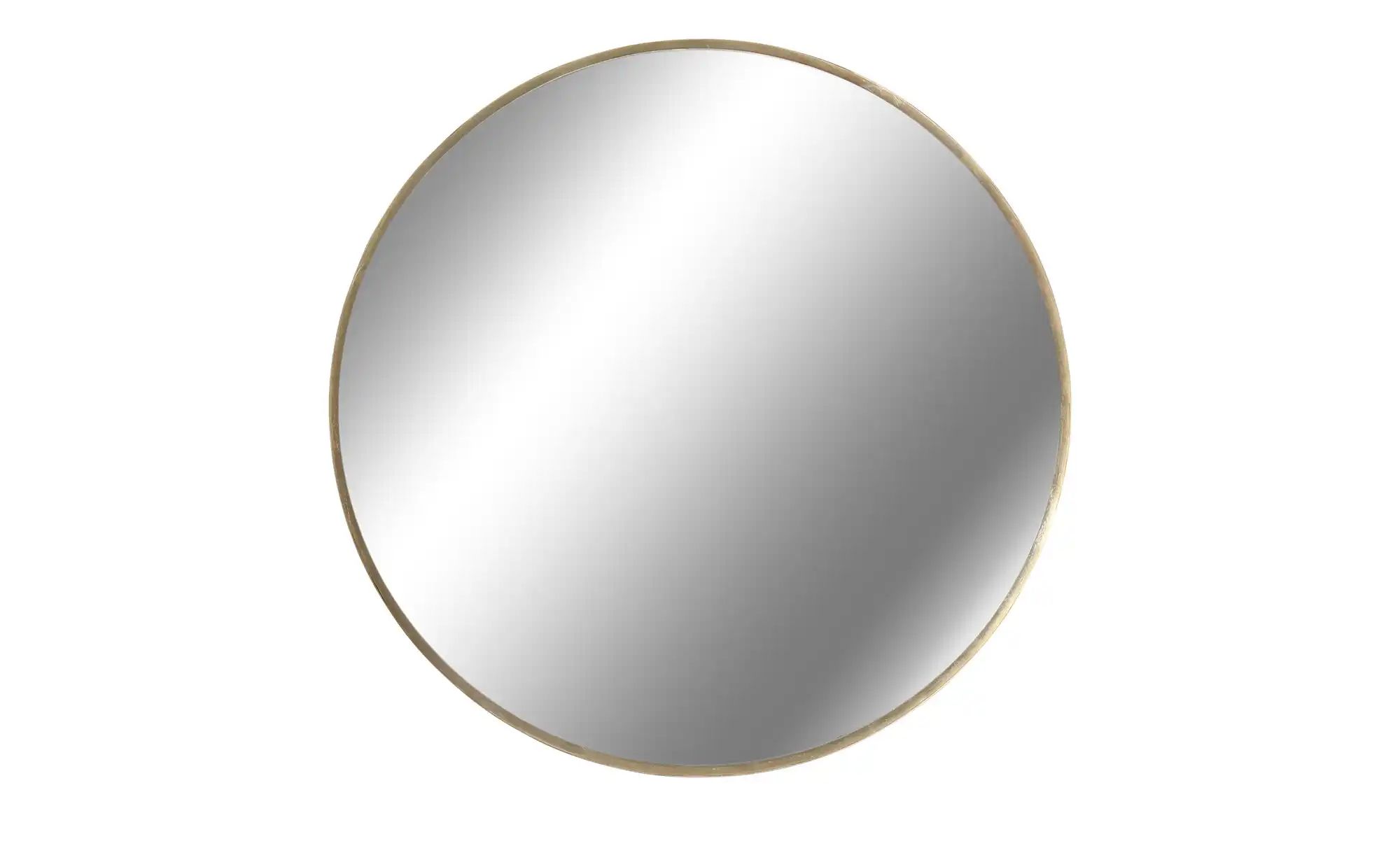 Thumbnail - Spiegel 91 cm Shine ¦ gold ¦ Metall ¦ Maße (cm): T: 5.0 Ø: 91 Accessoires > Spiegel - Höffner