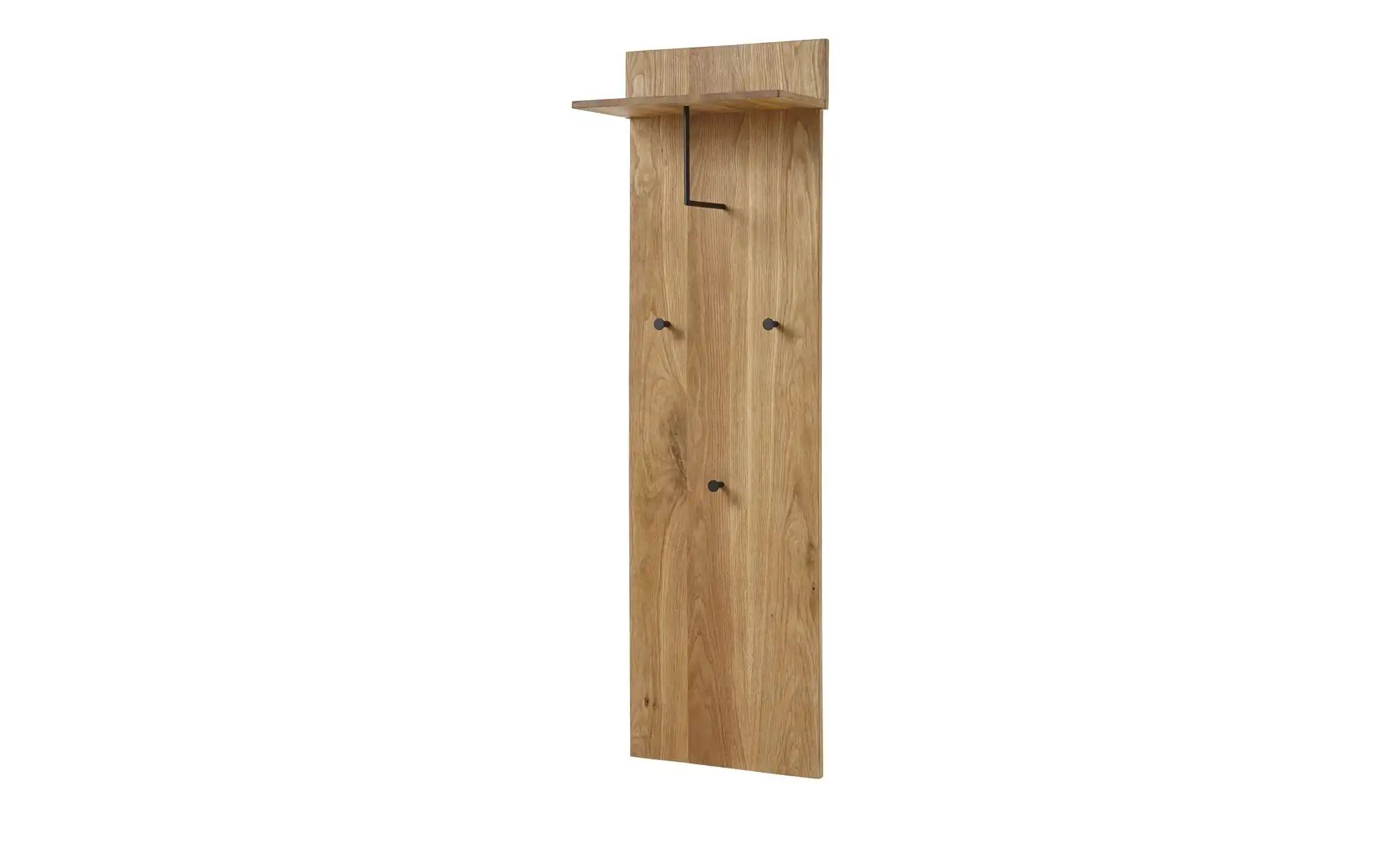 Garderobenpaneel   Malchin  ¦ holzfarben ¦ Massivholz ¦ Maße (cm): B: 42 H: günstig online kaufen
