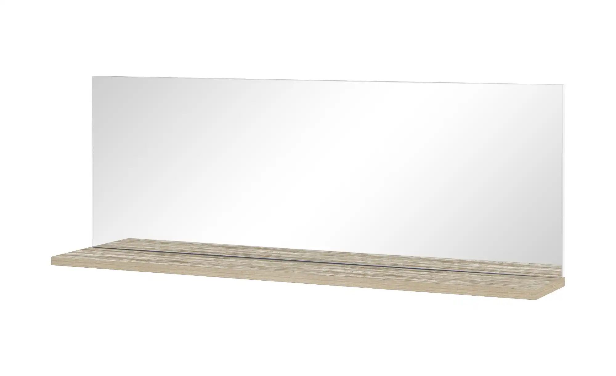 Spiegel 129 x 47 cm Titan ¦ holzfarben ¦ Holzwerkstoff ¦ Maße (cm): B: 129 günstig online kaufen