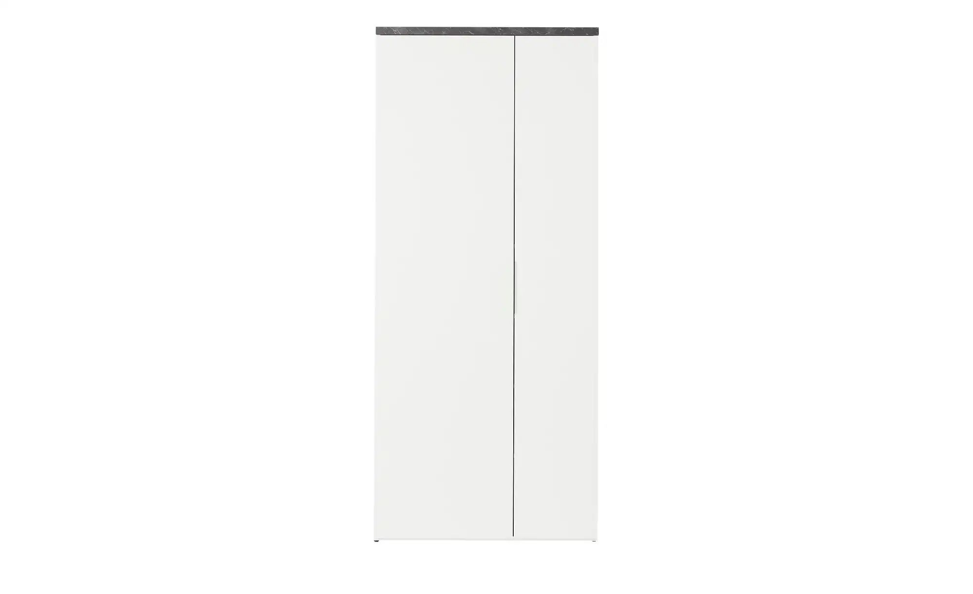 Garderobenschrank  Siena ¦ weiß ¦ Maße (cm): B: 82,3 H: 189,1 T: 35.2 Schrä günstig online kaufen