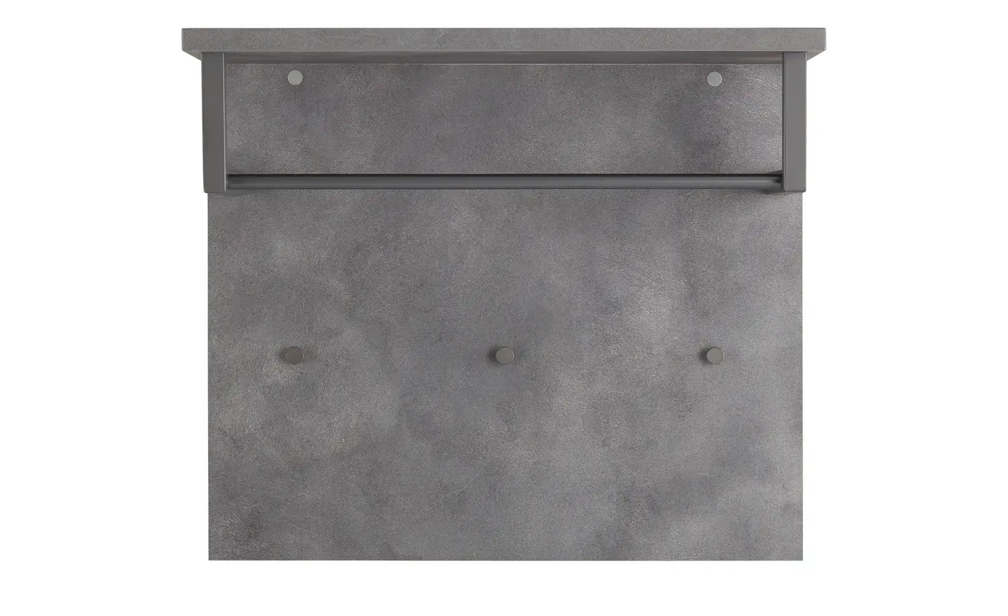 Garderobenpaneel  Volano ¦ grau ¦ Holzwerkstoff foliert ¦ Maße (cm): B: 82, günstig online kaufen