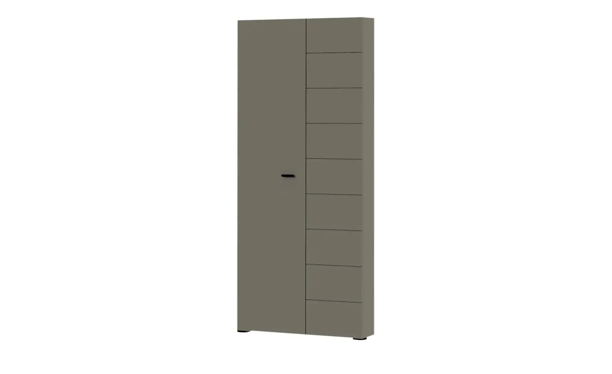 Mehrzweckschrank   Capri ¦ grau ¦ Maße (cm): B: 84 H: 191 T: 18 Schränke > günstig online kaufen