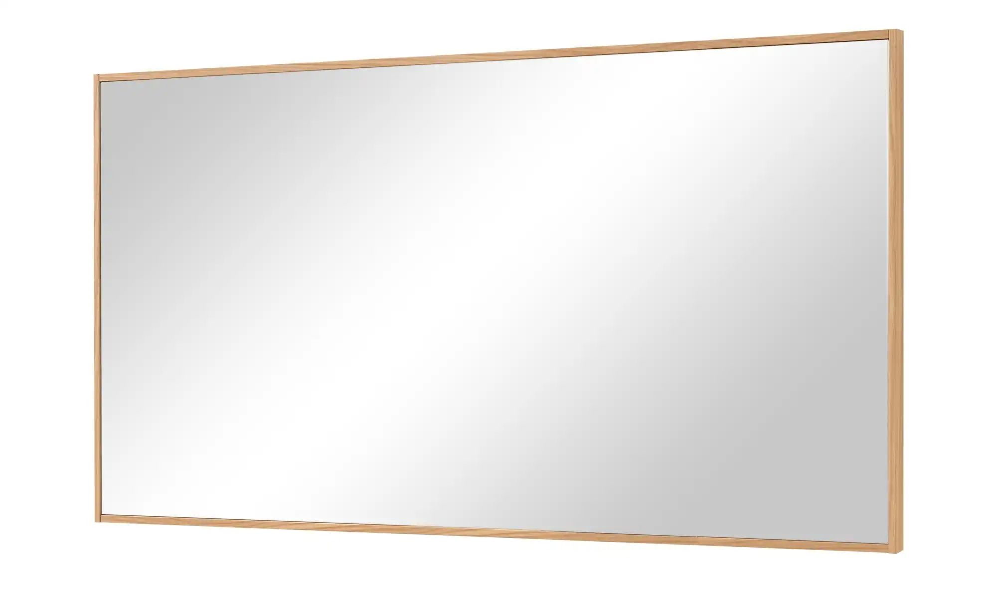 Spiegel 119 x 62 cm Tiba ¦ holzfarben ¦ Glas,Aluminium,Holz ¦ Maße (cm): B: günstig online kaufen