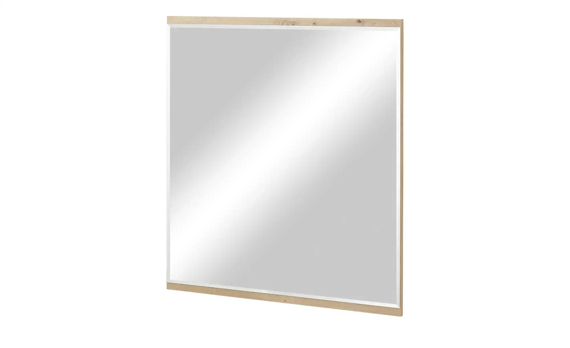 uno Spiegel 80 x 85 cm Nino ¦ holzfarben ¦ Glas,Aluminium,Holzwerkstoff ¦ M günstig online kaufen