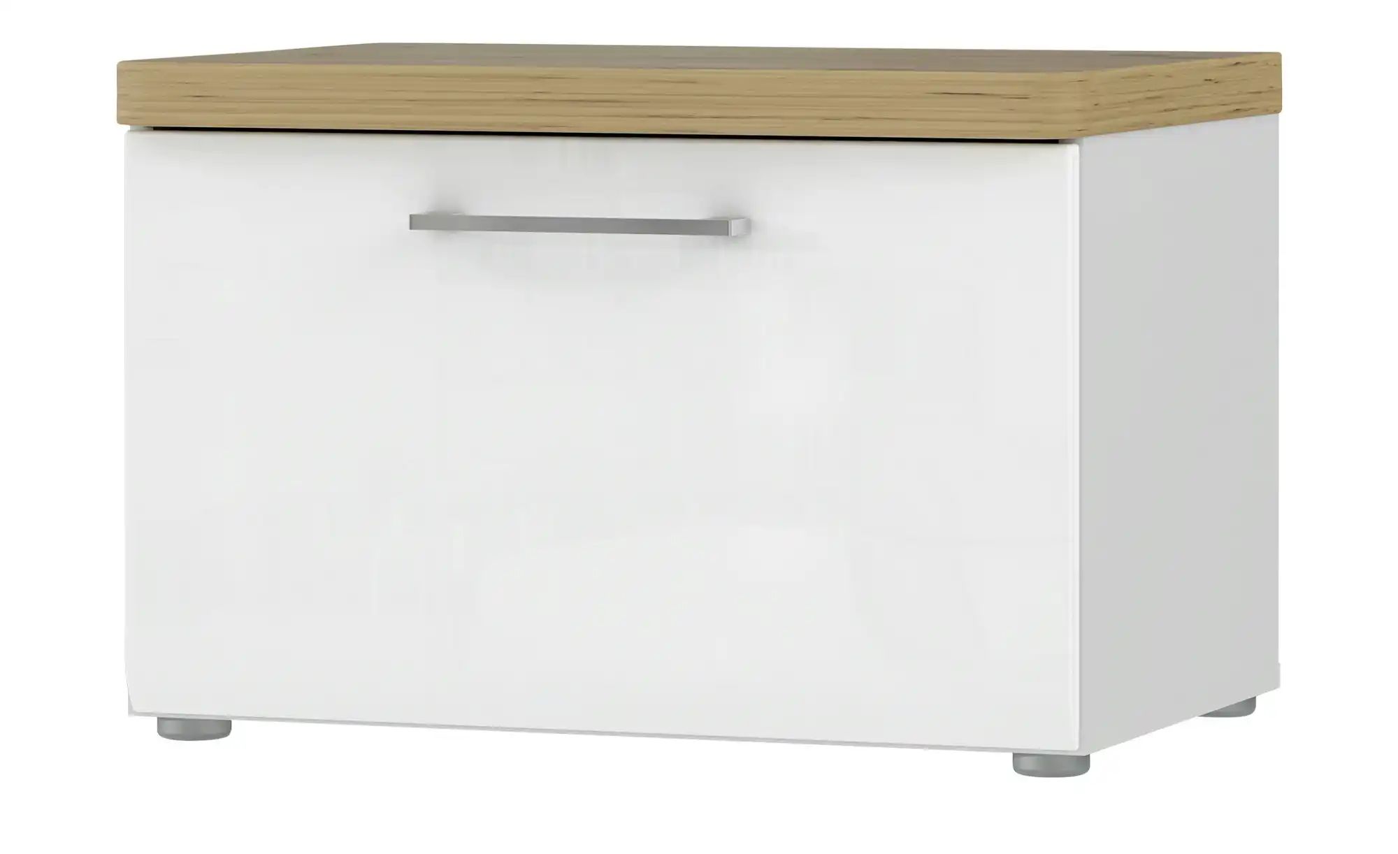 Garderobenbank  Rovato ¦ weiß ¦ Maße (cm): B: 60,3 H: 40,8 T: 43.4 Bänke > günstig online kaufen