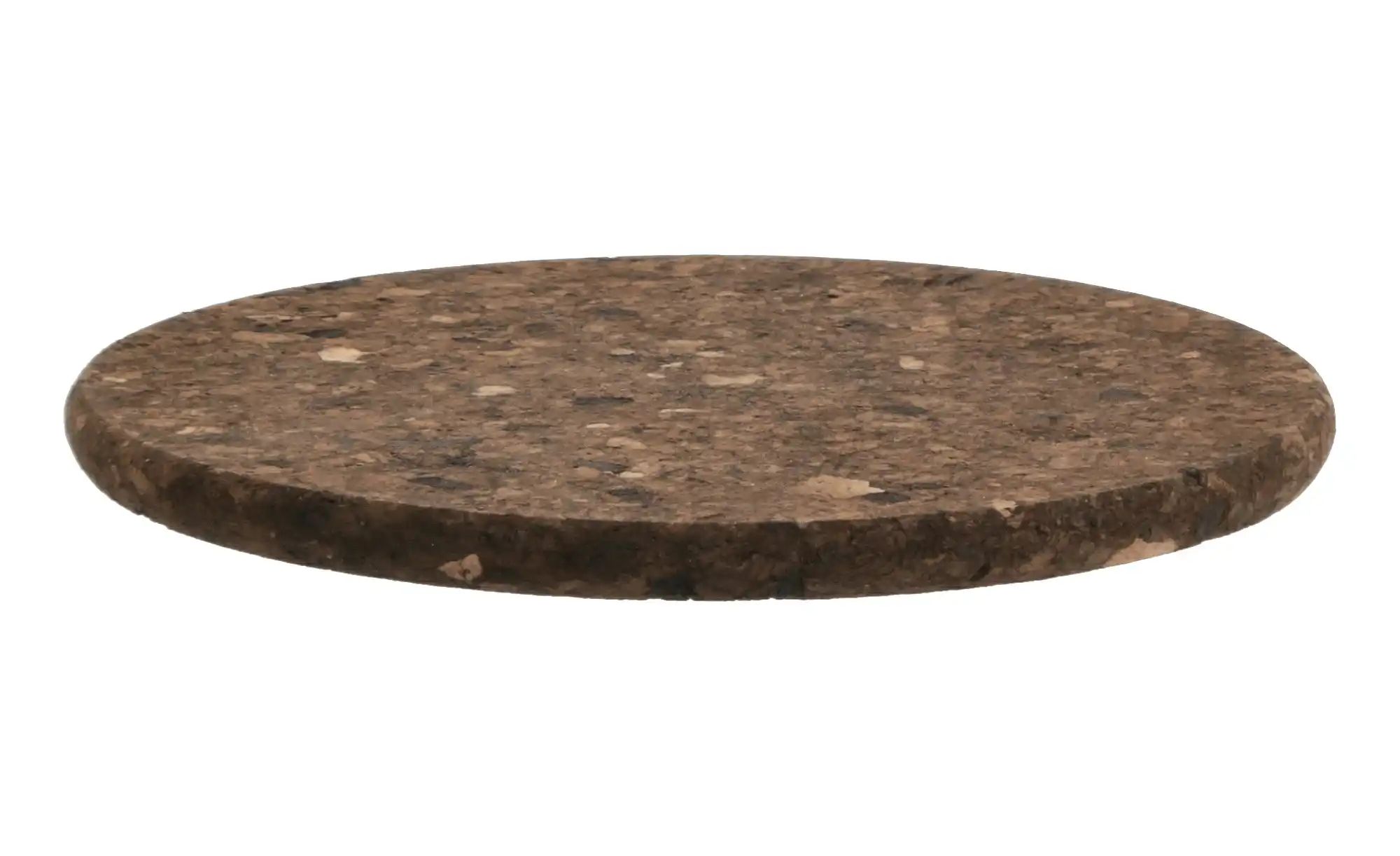 KHG Kork-Untersetzer   ¦ braun ¦ Maße (cm): H: 1  Ø: 17 Küchenzubehör & Hel günstig online kaufen